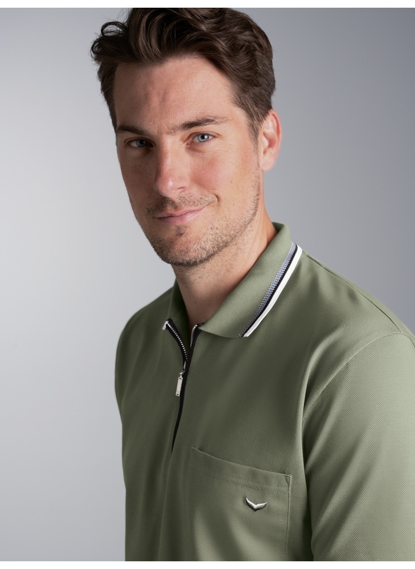 Trigema Poloshirt »TRIGEMA Poloshirt mit Reißverschluss« 1