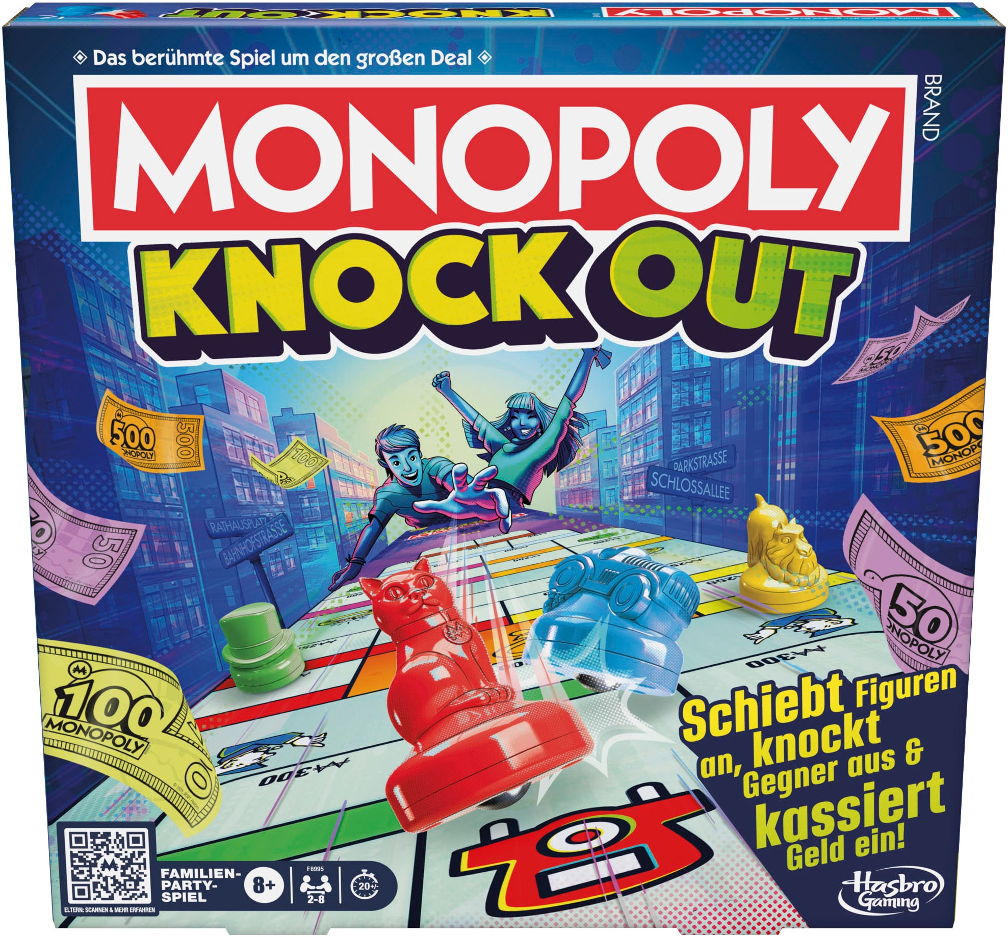 Hasbro Spiel »Hasbro Gaming, Monopoly, Knockout«