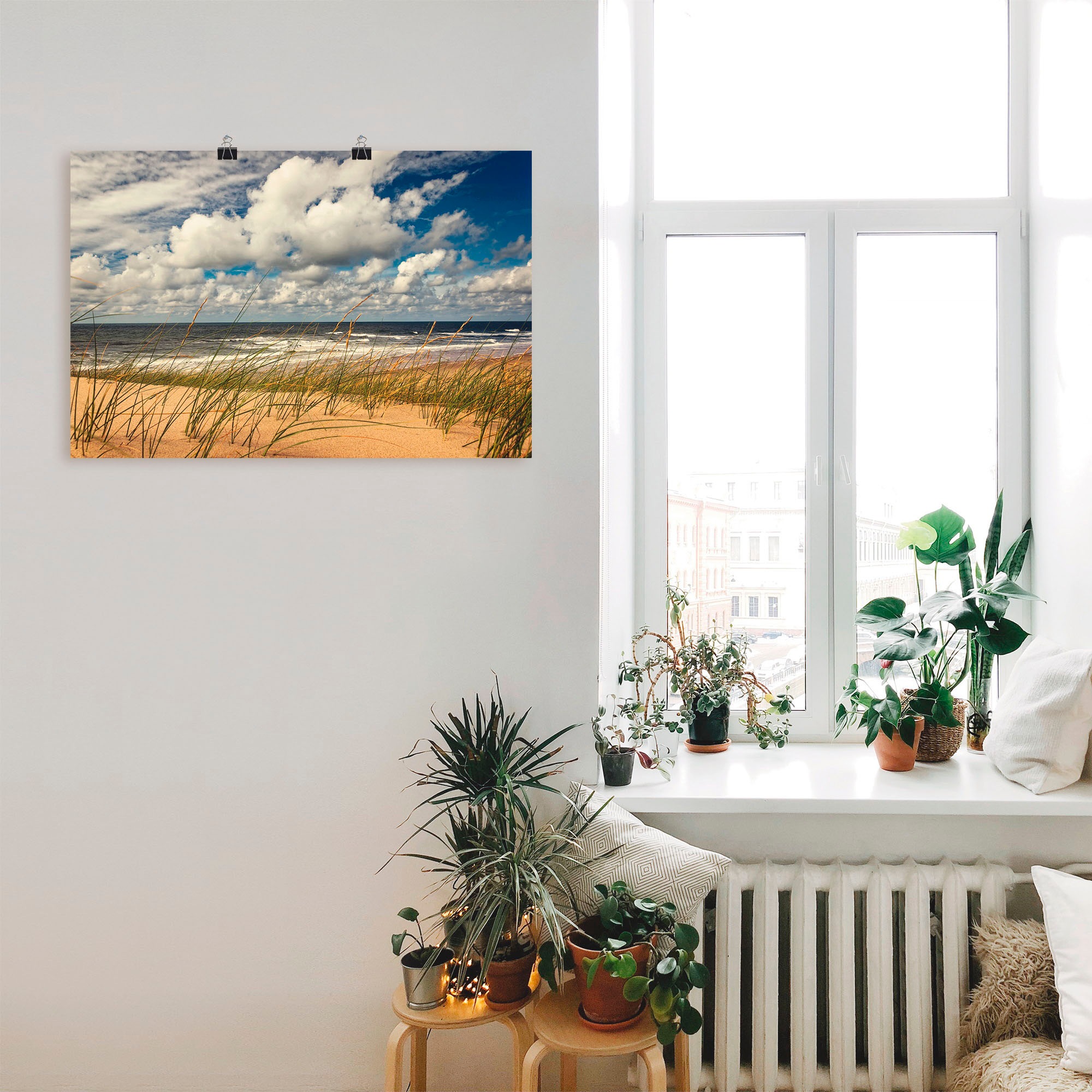 Artland Wandbild »Strand Paal 17 02«, Strand, (1 St.), als Alubild, Outdoorbild, Poster in verschied. Größen