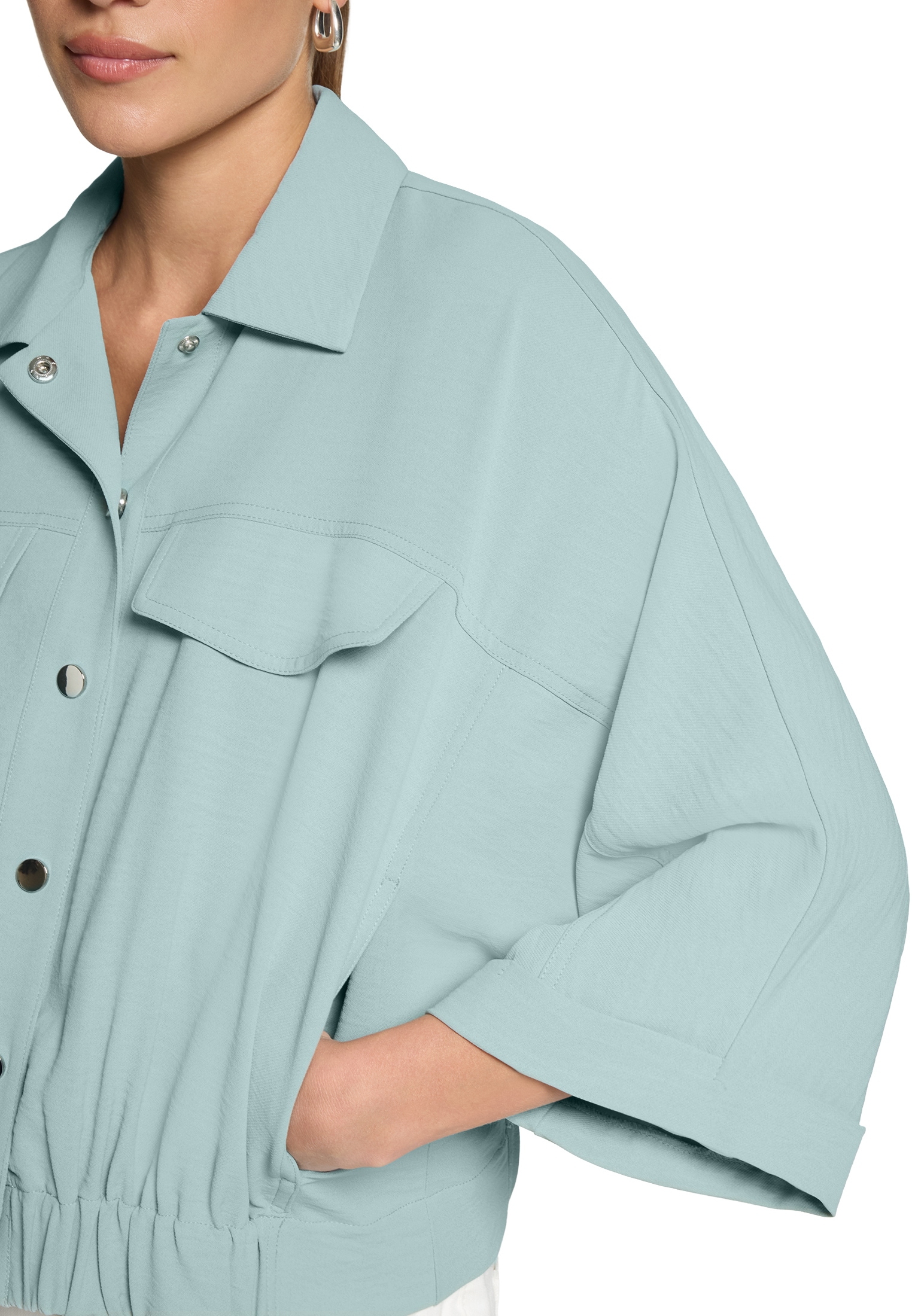 Zero Blusenjacke »Casual-Blazer mit 3/4 Arm«