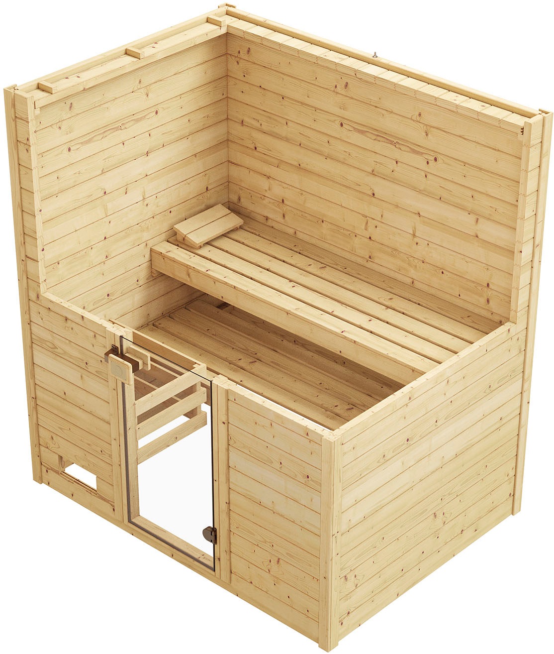 weka Sauna »Valida«, 4,5 kW-Ofen mit digitaler Steuerung