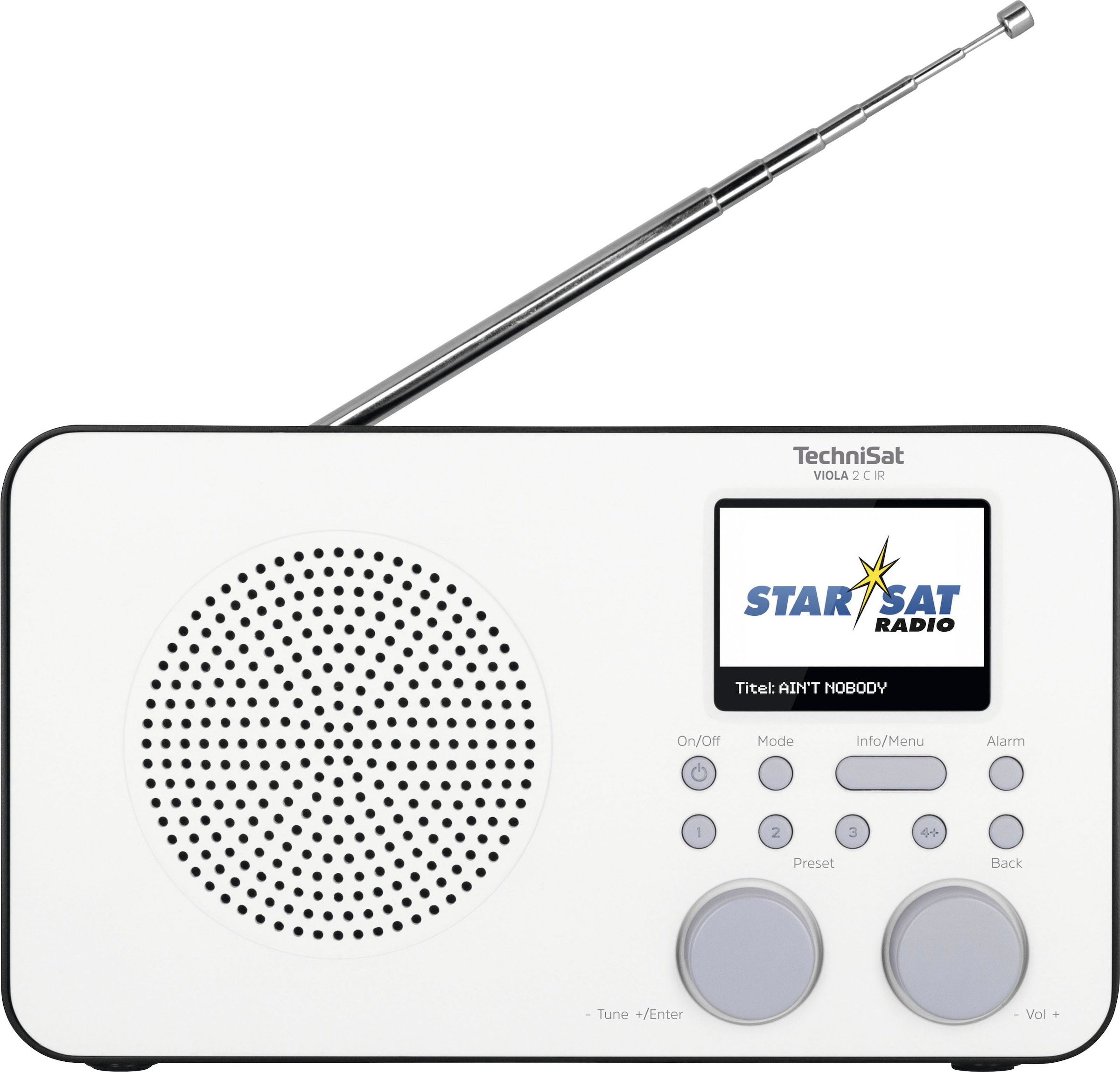 TechniSat Internet-Radio »VIOLA 2 Digitalradio Akku (WLAN UNIVERSAL Tragbares«, Garantie Farbdisplay, (DAB+)-UKW mit IR mit Jahre XXL ➥ 3 C DAB+, | RDS-Internetradio)
