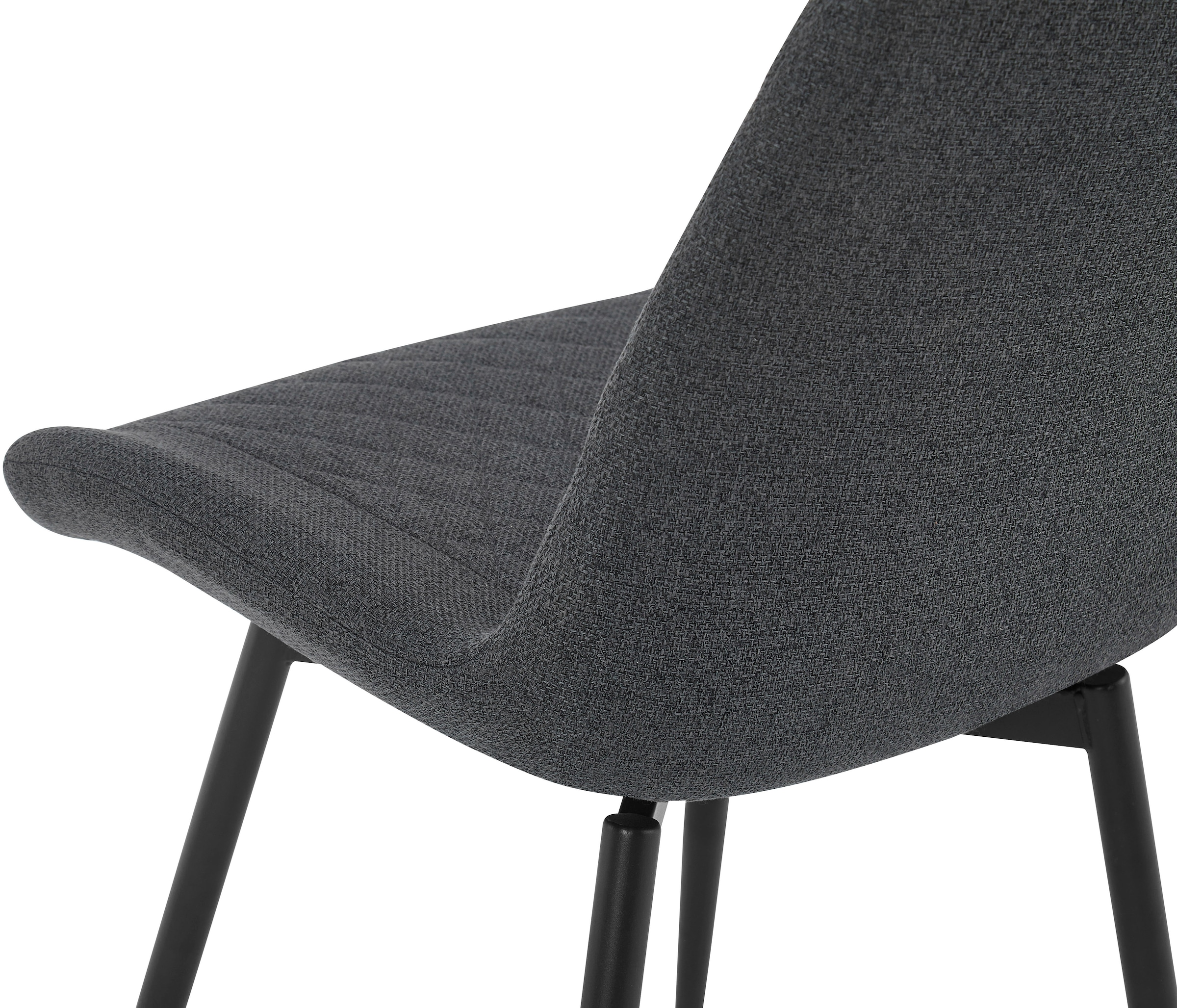 OTTO home Essgruppe »Juniper, Set, 5-tlg.« Set, 5 tlg. Tisch 140x80cm in Sinterstein-Keramikoptik mit 4 Stühlen, 360° drehbar