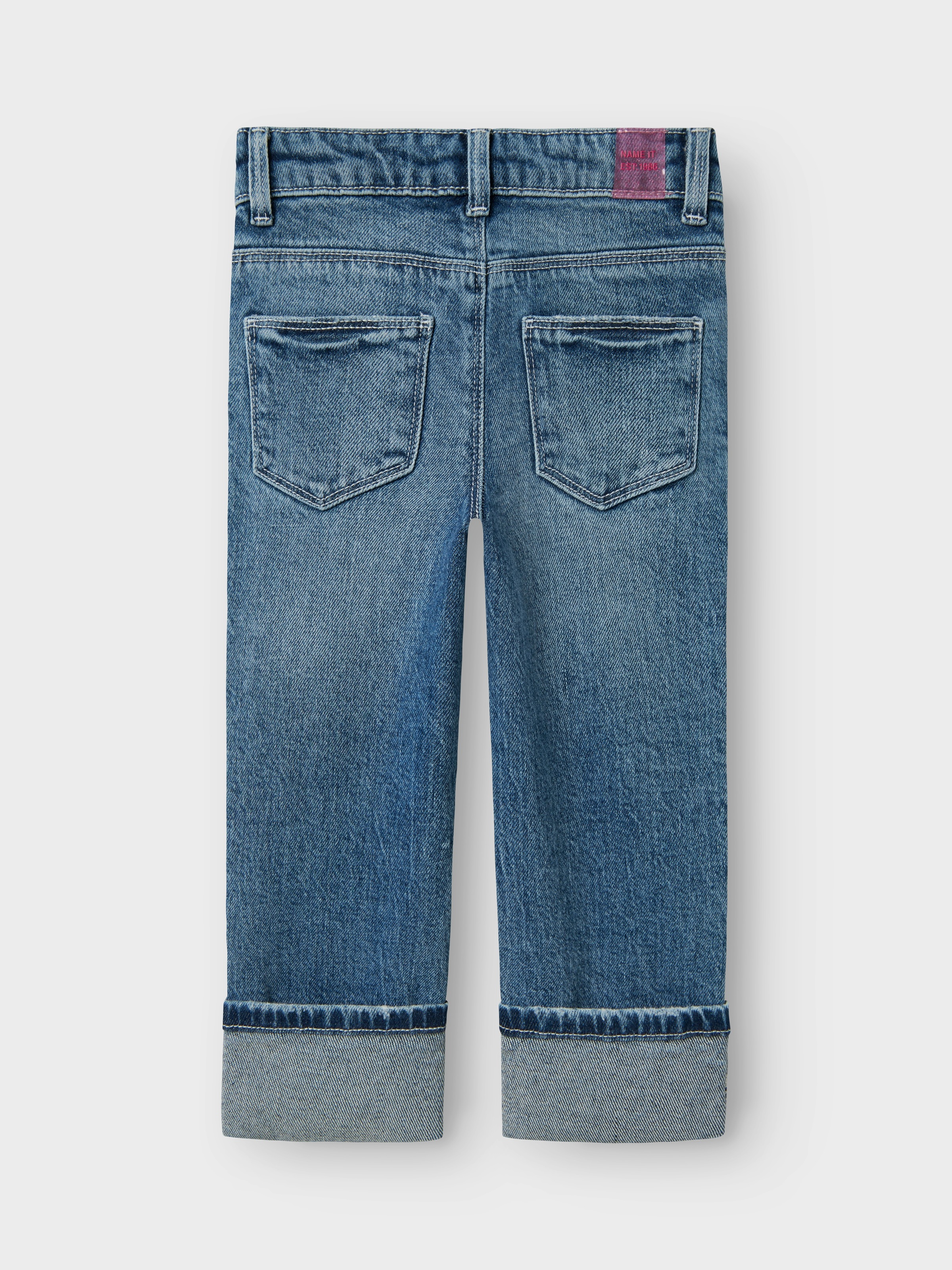 Name It Straight-Jeans »NMFROSE STRAIGHT FOLD JEANS 4224-AZ NOOS«