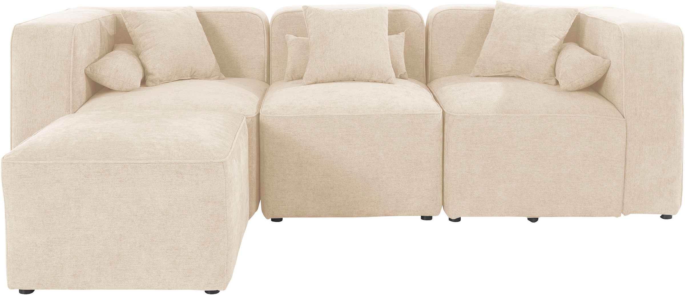 Home affaire 3-Sitzer »Sundstrup L-Form« Modulserie, individuelle Zusammenstellung