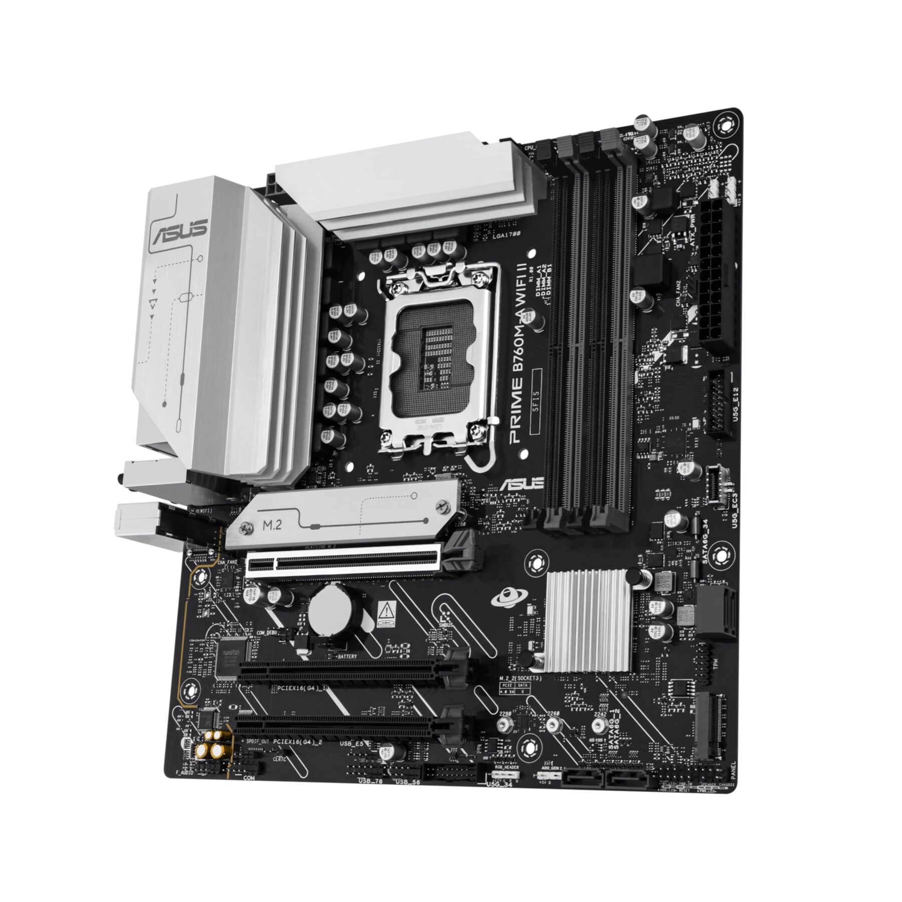 Asus Mainboard »PRIME B760M-A WIFI II«