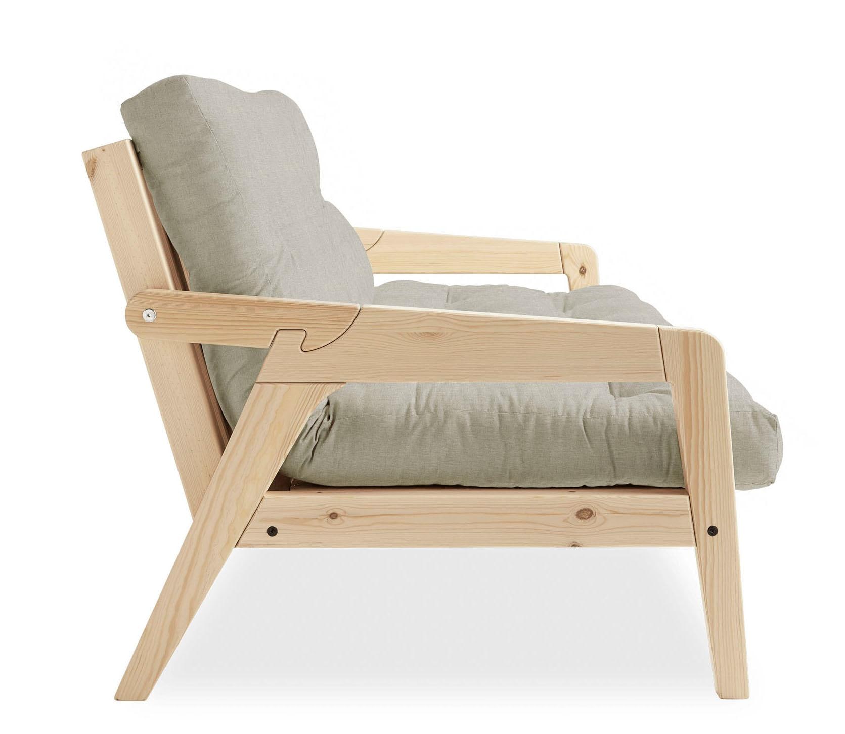 Karup Design Schlafsofa Mit Holzstruktur, inkl. Futonmatratze, Liegefläche 130x190 cm