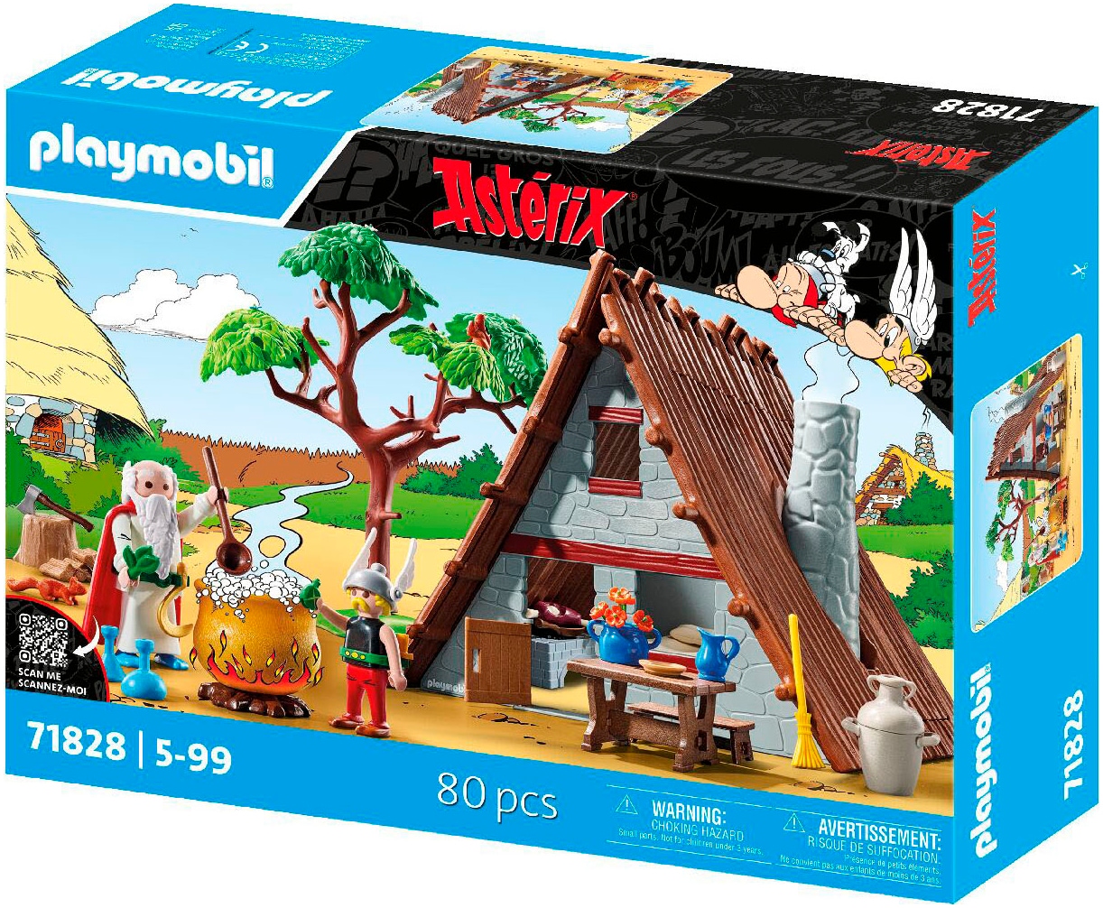 Playmobil® Konstruktions-Spielset »Asterix: Asterix' Haus (71828), Playmobil Asterix«, (80 St.), Made in Germany