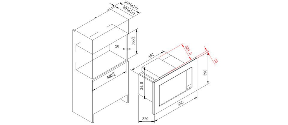 KOCHSTATION Küchenzeile »KS-Mailand«, mit Elektrogeräten, Breite 340 cm