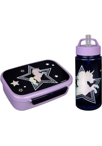 Lunchbox »Brotzeitdose & Trinkflasche, Dreamland«, (Set, 2 tlg.)