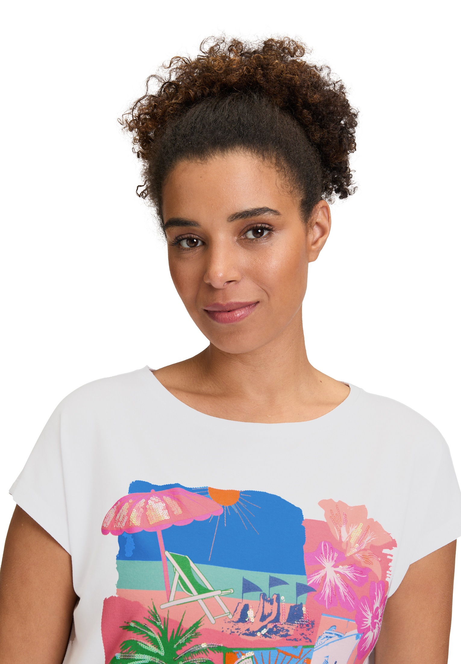 Betty Barclay Kurzarmshirt »Basic Shirt mit Aufdruck«