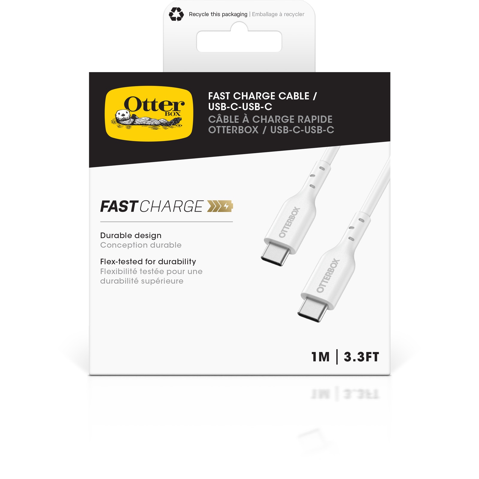 Otterbox USB-Kabel »Standard USB-C zu USB-C PD-Kabel 1m«, USB Typ C, 100 cm