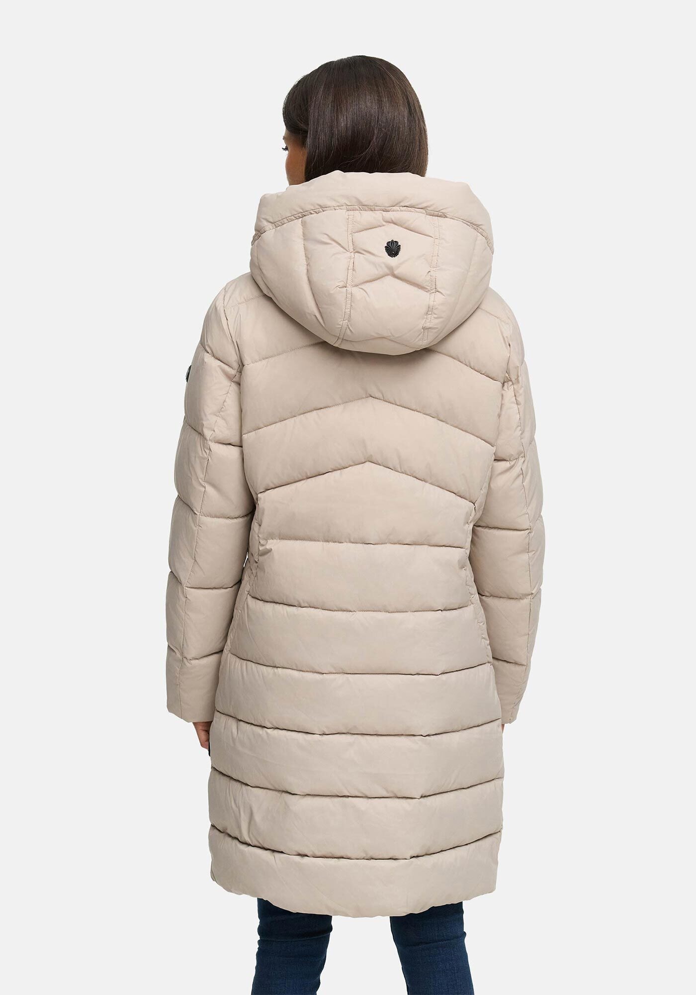 Marikoo Winterjacke »Marikoo Kaltnäschen Damen Winter Steppmantel Jacke N075«