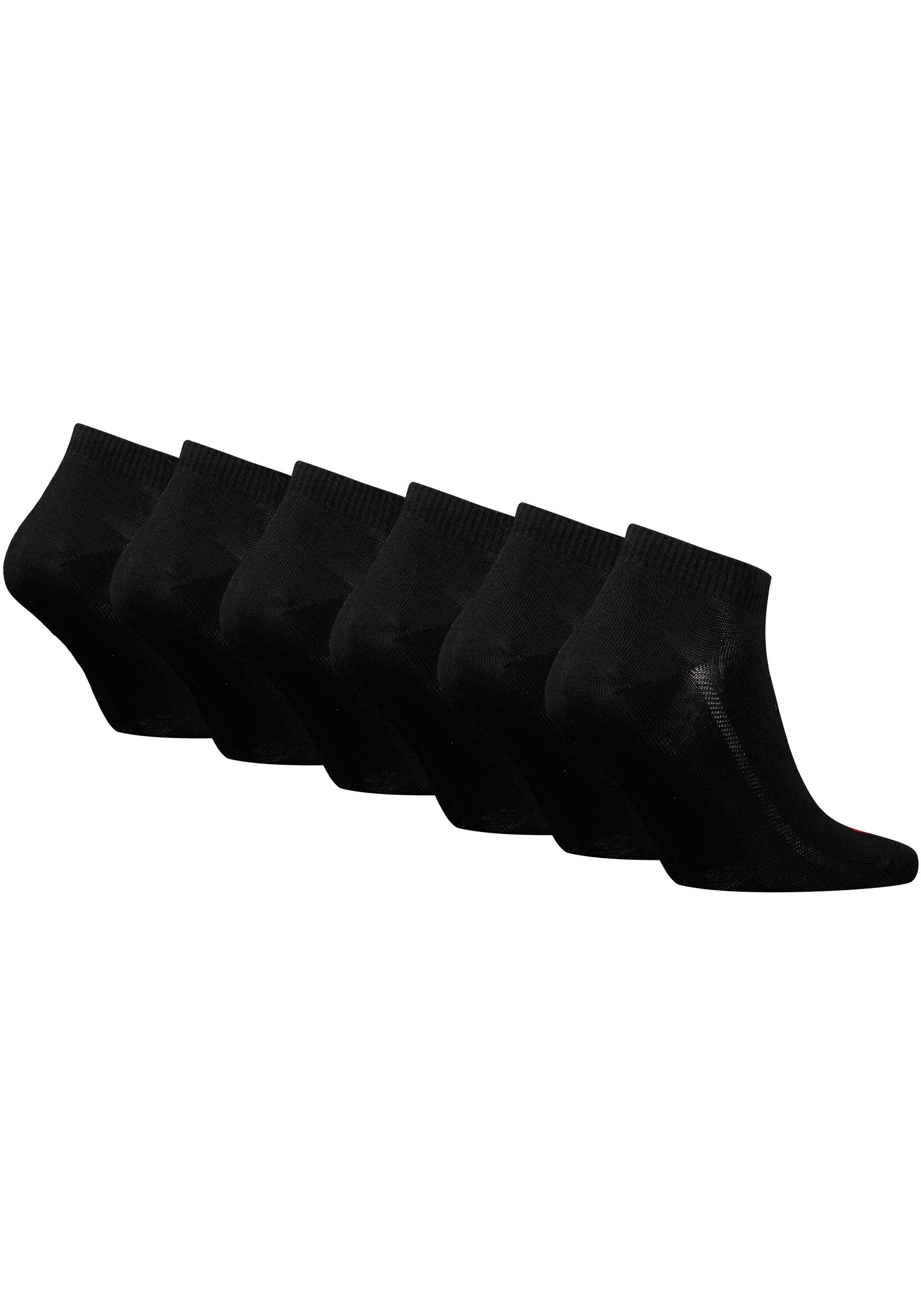 Levi's® Socken »LEVIS LOW CUT BATWING LOGO 6P RECYCLED CO ECOM« Packung, 6 Paar, 6 Paar tlg. mit breitem Logobund