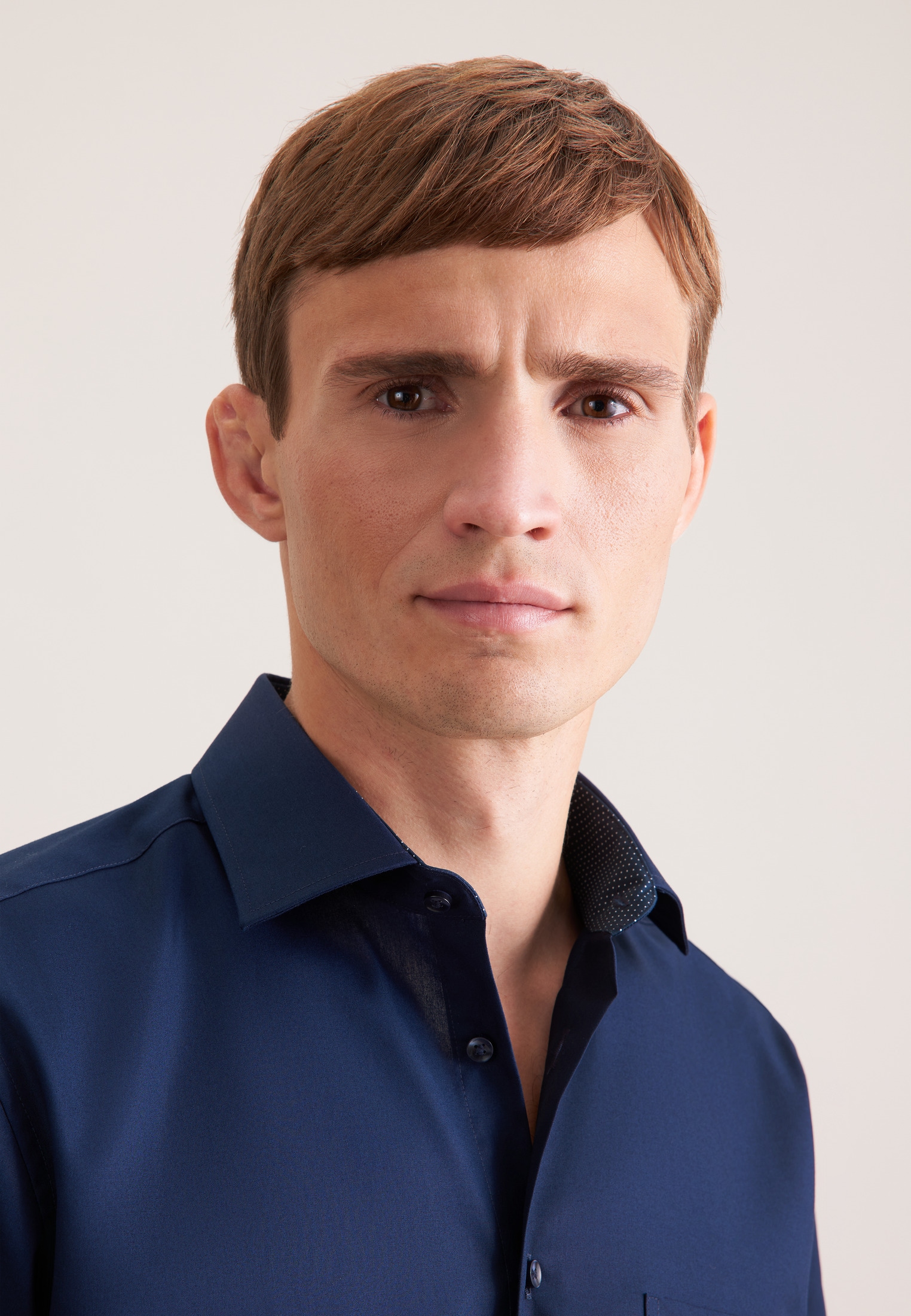 seidensticker Businesshemd »Schwarze Rose« Regular 1/1 Kentkragen Uni