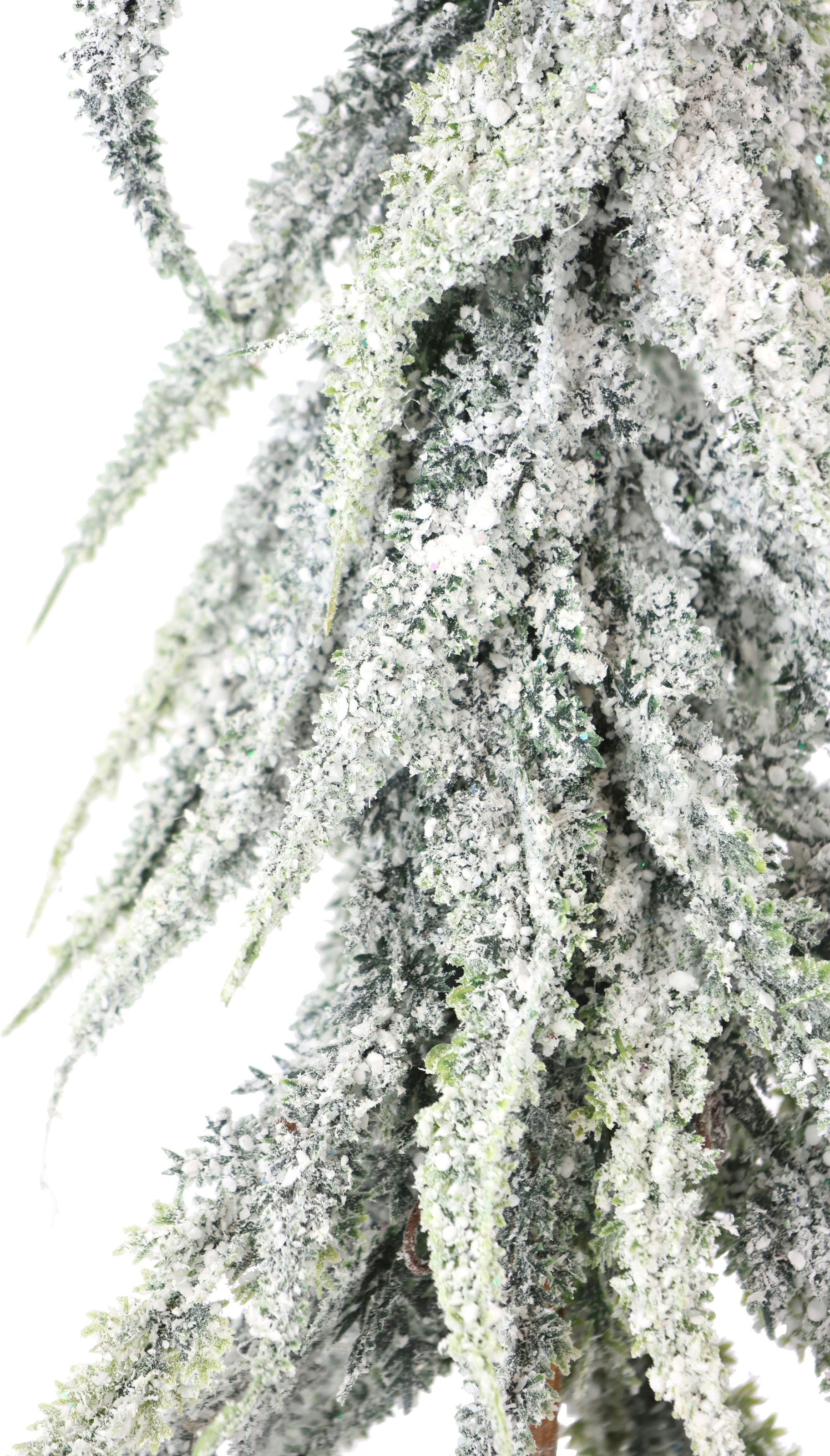 I.GE.A. Dekobaum »Weihnachtsdeko, Weihnachtsbaum« Tannenbaum auf Rinde 34 cm