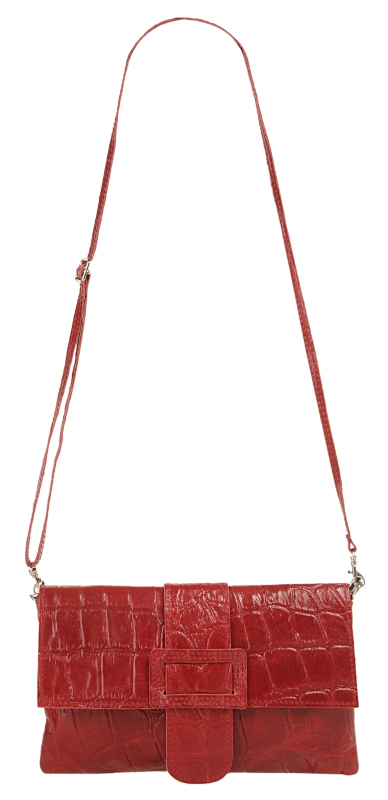 Cluty Abendtasche echt Leder, Made in Italy