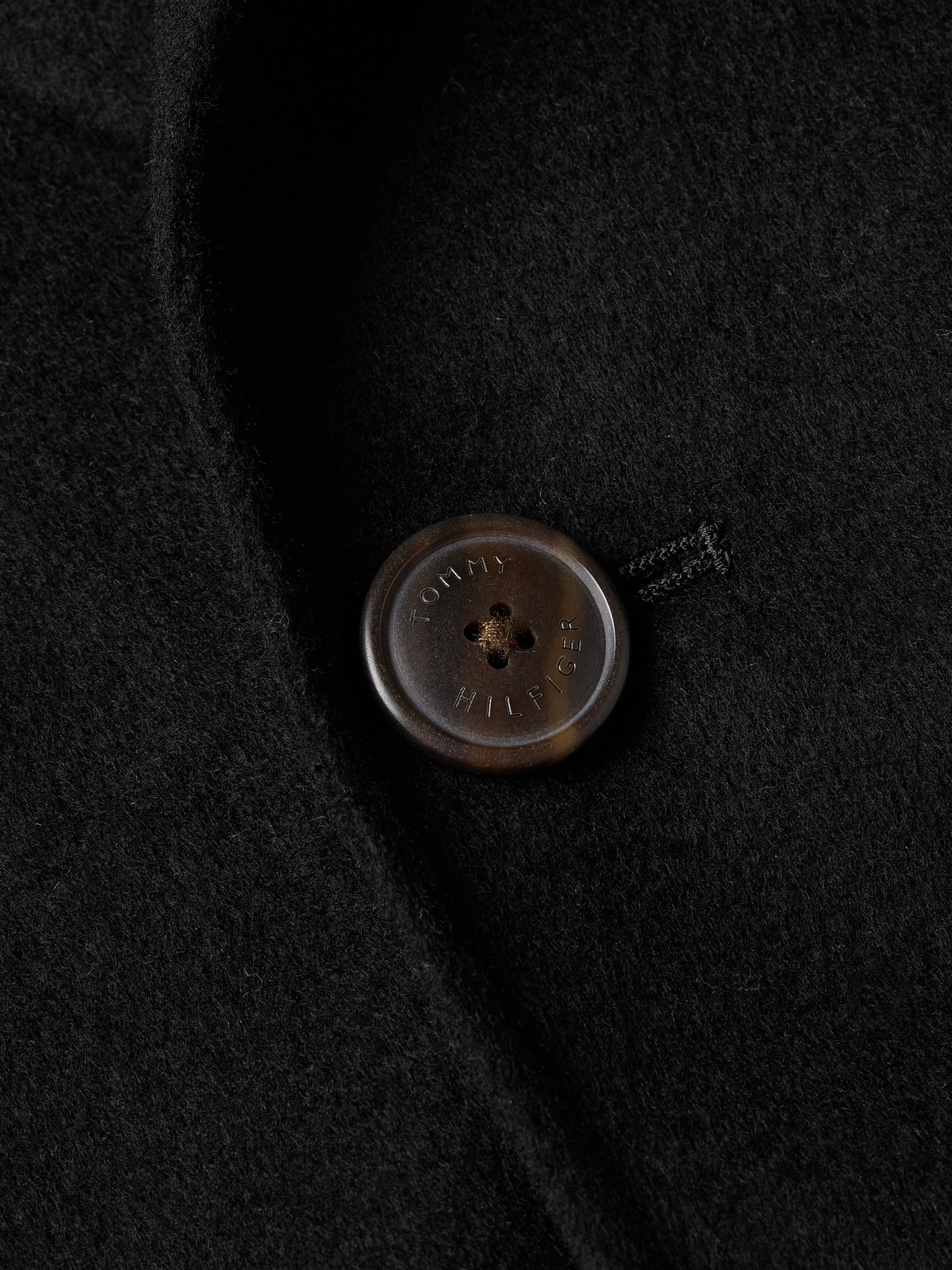 Tommy Hilfiger Kurzmantel »DF WOOL BLEND SHORT TRENCH«, mit Bindegürtel