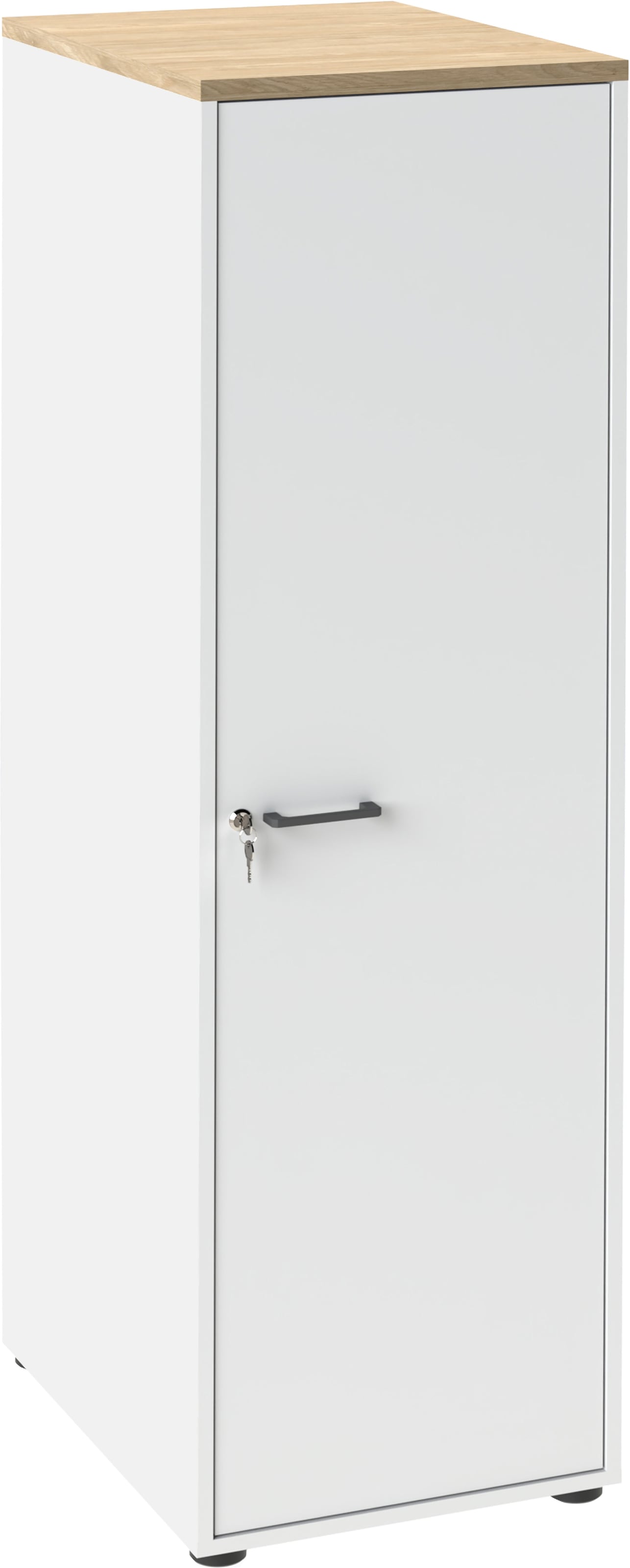 Schildmeyer Hochschrank »Solea, mit einer abschließbaren Tür, Breite 45 cm, Made in Germany« 1 Stk. tlg. Abschließbare Türen inkl. Anschlagdämpfer, Made in Germany