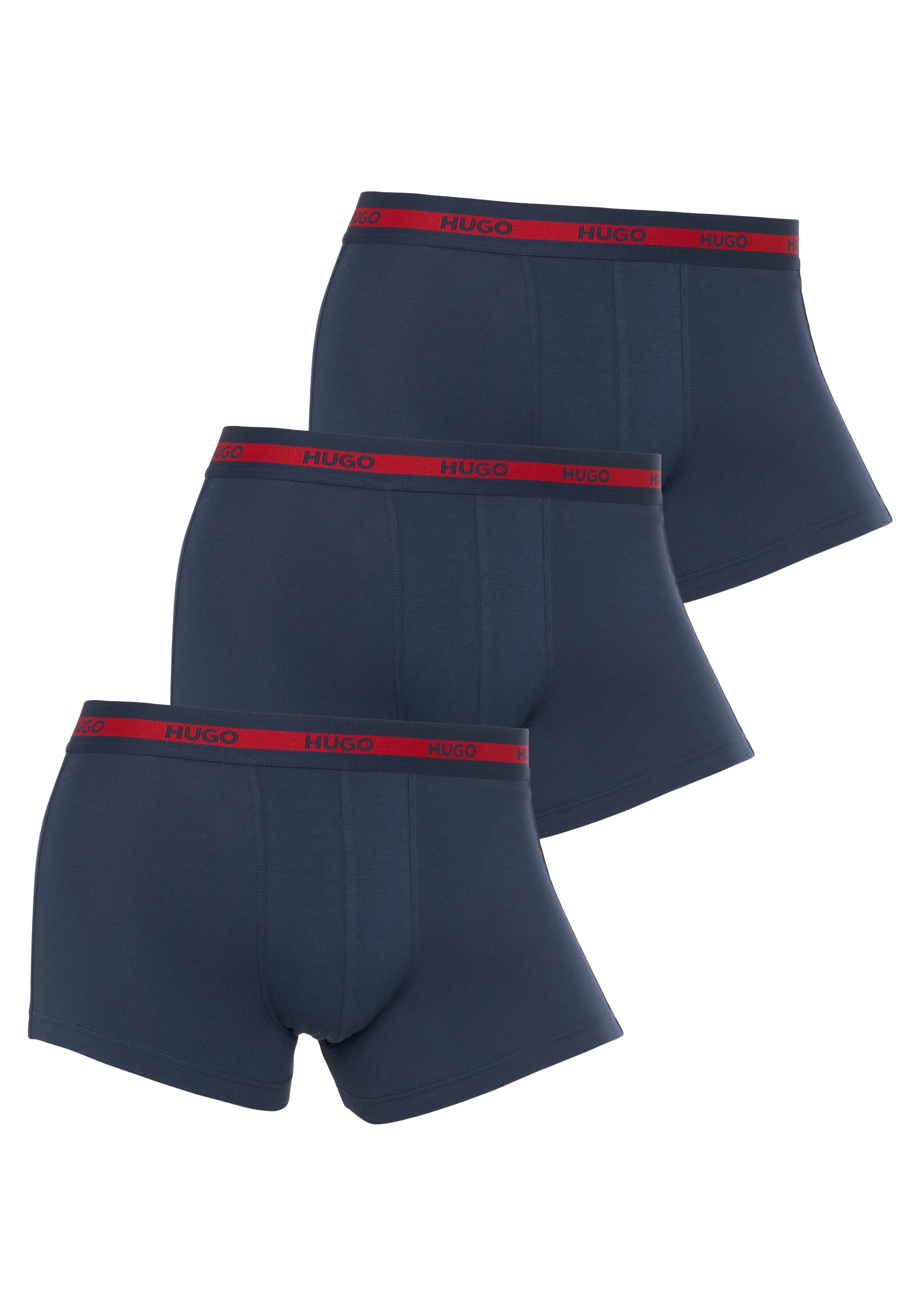 HUGO Underwear Trunk »TRIPLET« Packung, Im Dreierpack, 3 Stk. mit Logoschriftzug