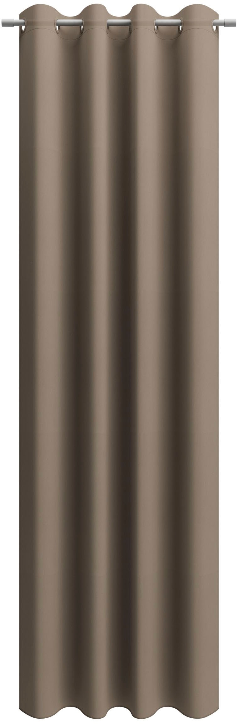 Neutex for you! Vorhang nach Maß »EVA« Ösen 1 Stk. tlg. Uni-Voile mit elegantem Glanz