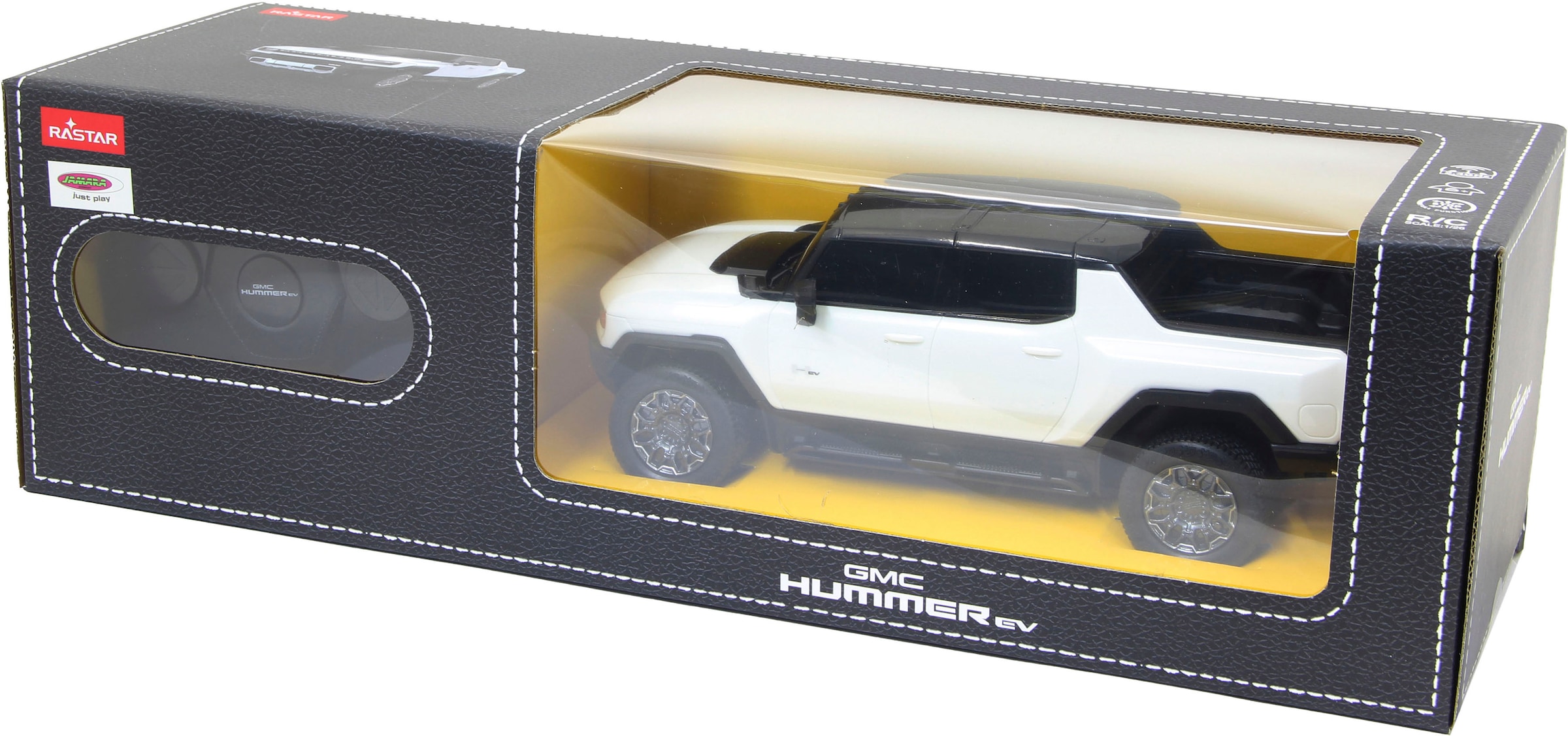 Jamara RC-Auto »Deluxe Cars, Hummer EV 1:26, weiß - 2,4 GHz«