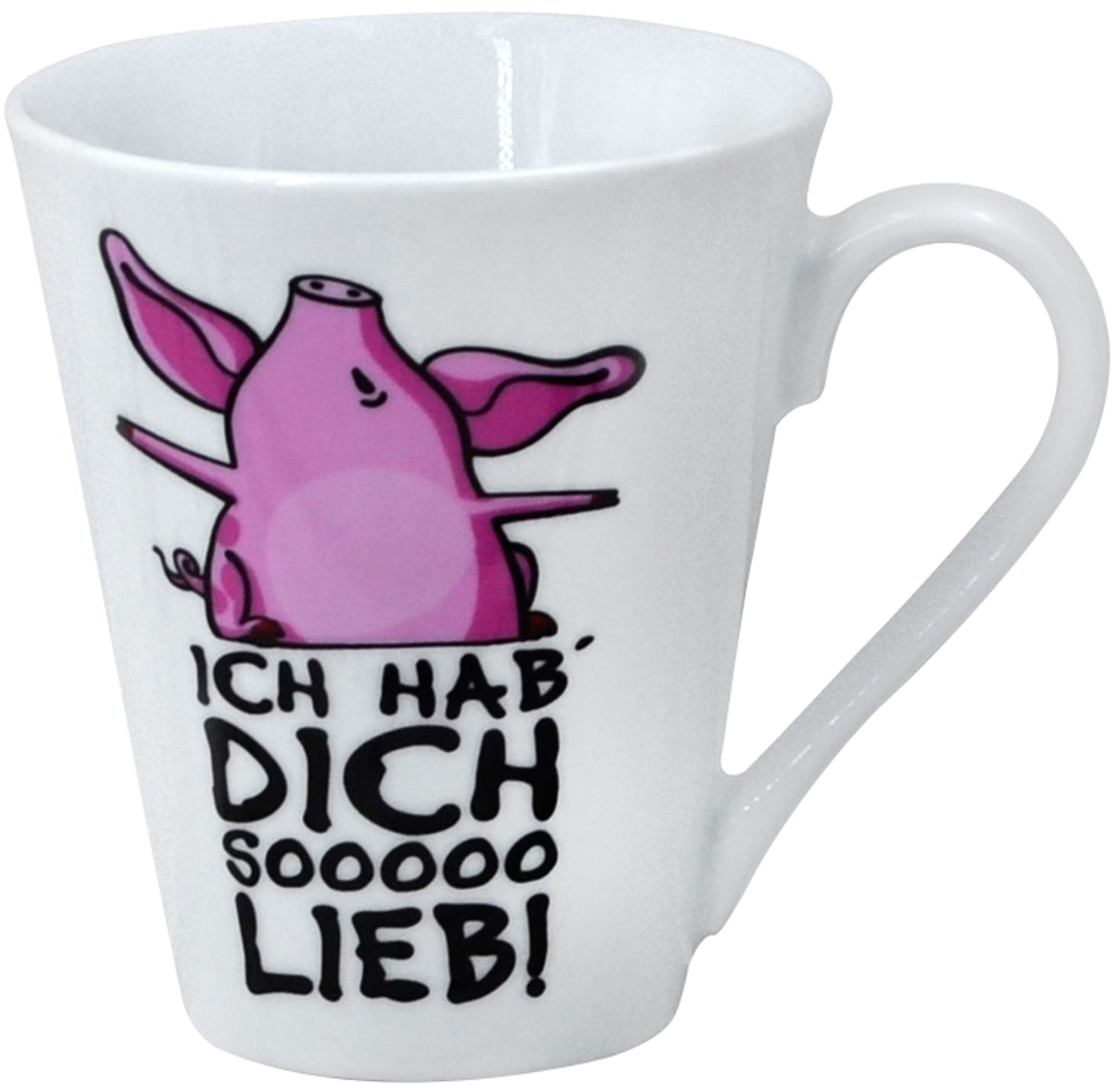 Retsch Arzberg Becher »Tierisch« mit 4 Dekore-Sprüchen, 4-teilig