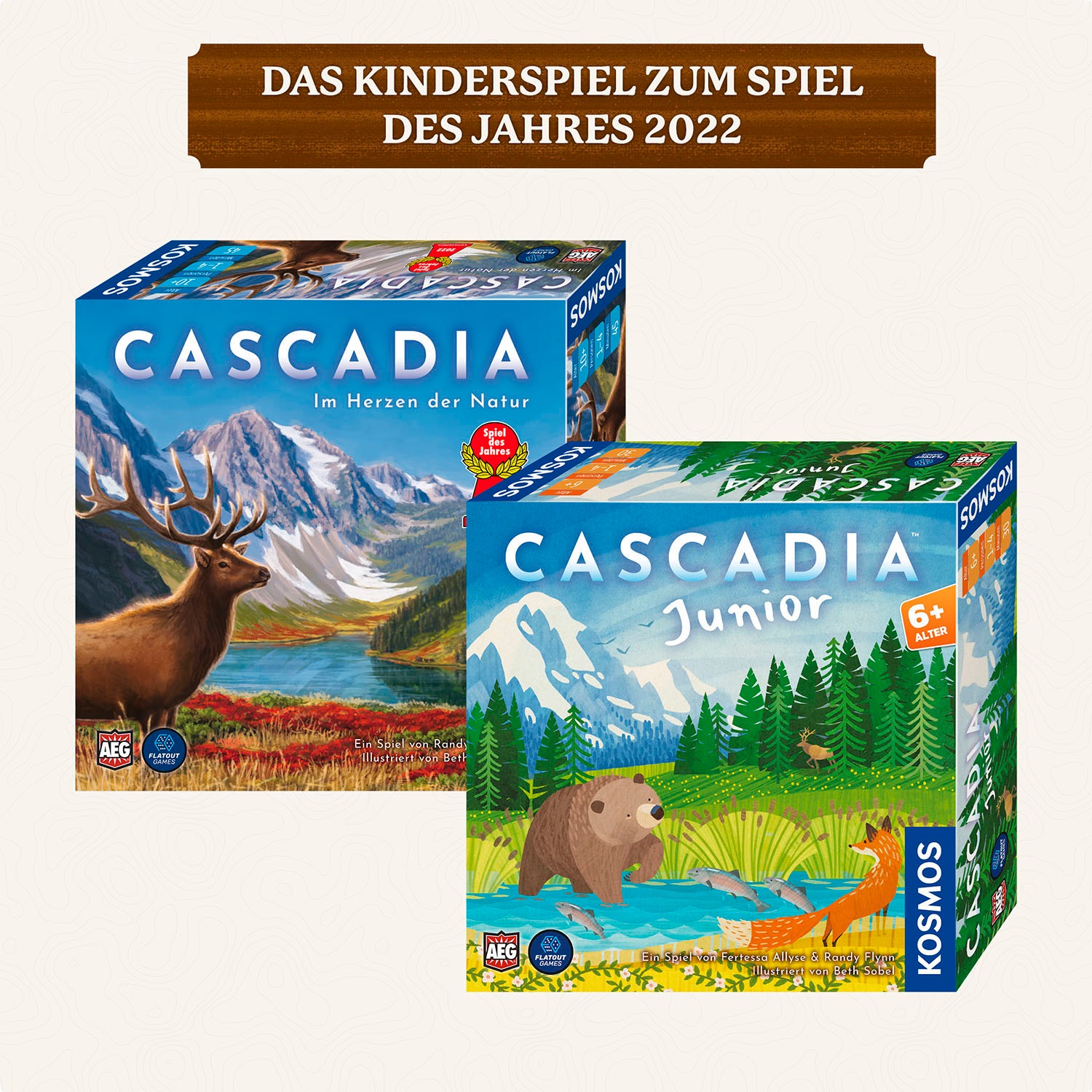 Kosmos Spiel »Cascadia Junior«