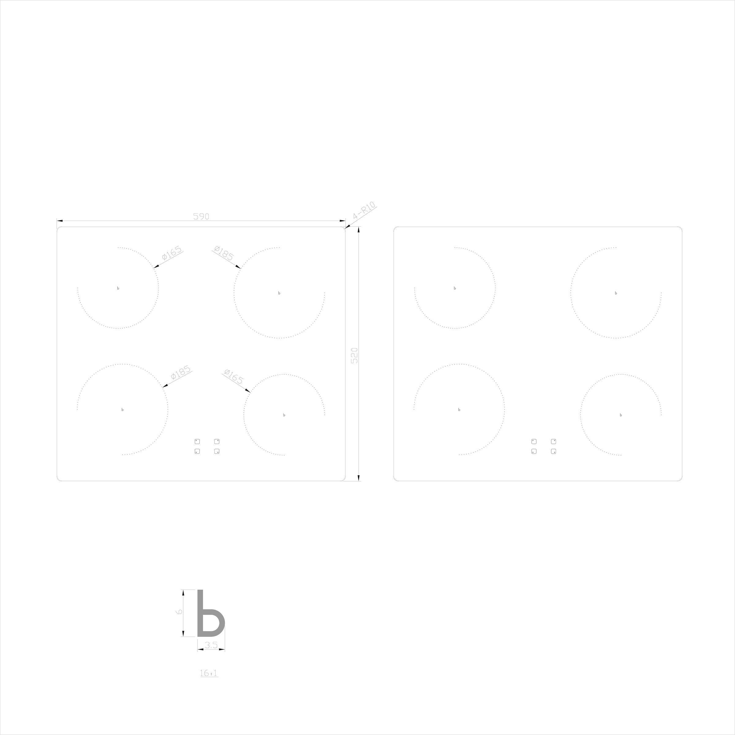 BASIC by Balculina Winkelküche, Breite 270 cm, wahlweise mit E-Geräten