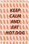 queence Metallbild »Hot Dog« Schriftzug | Schriftzüge 1 Stk. tlg. Stahlschilder
