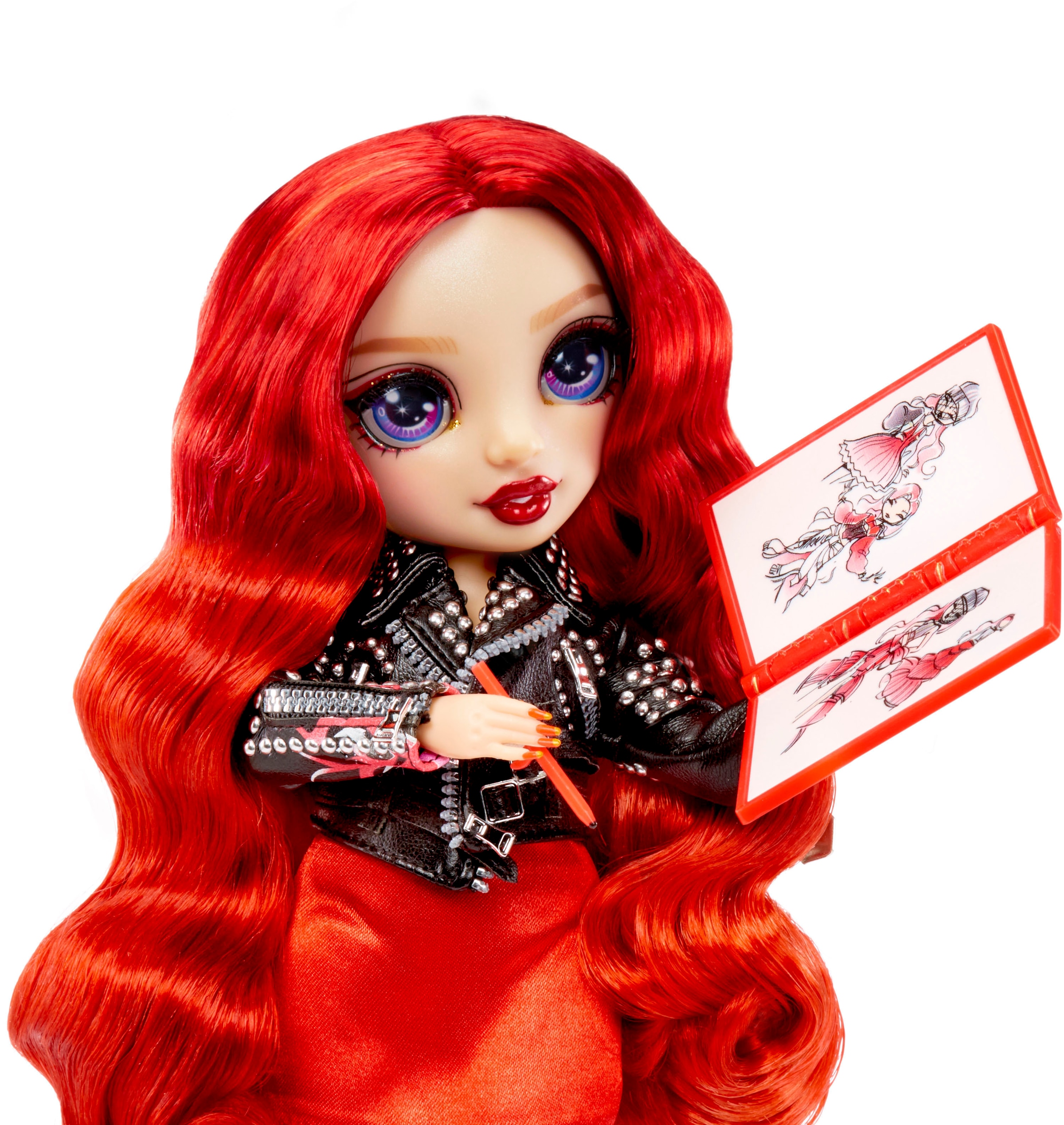 RAINBOW HIGH Anziehpuppe »Rainbow High Fantastic Fashion - Ruby (red)«, inklusive 2. Outfit