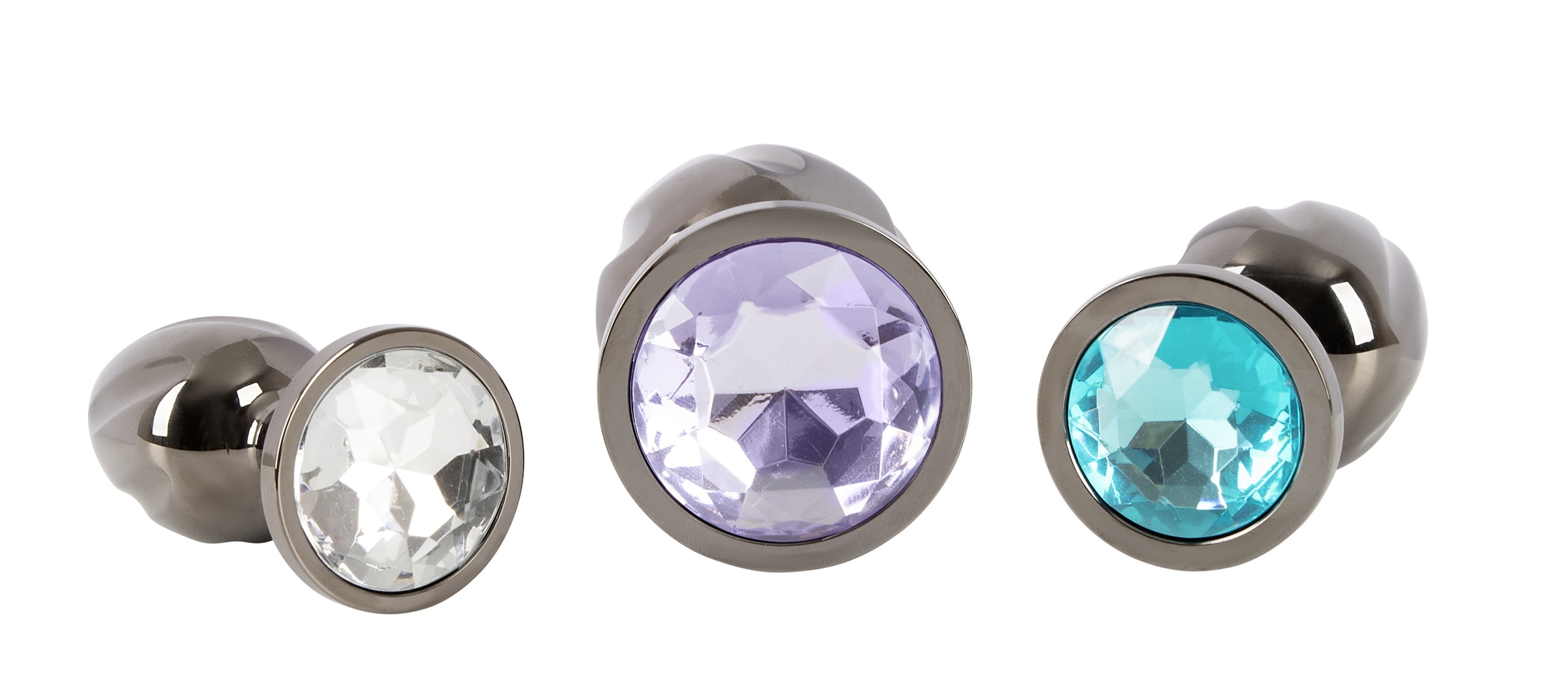 ANOS Anal-Stimulator »Analplug-Set Metal Butt Plug Set« ()