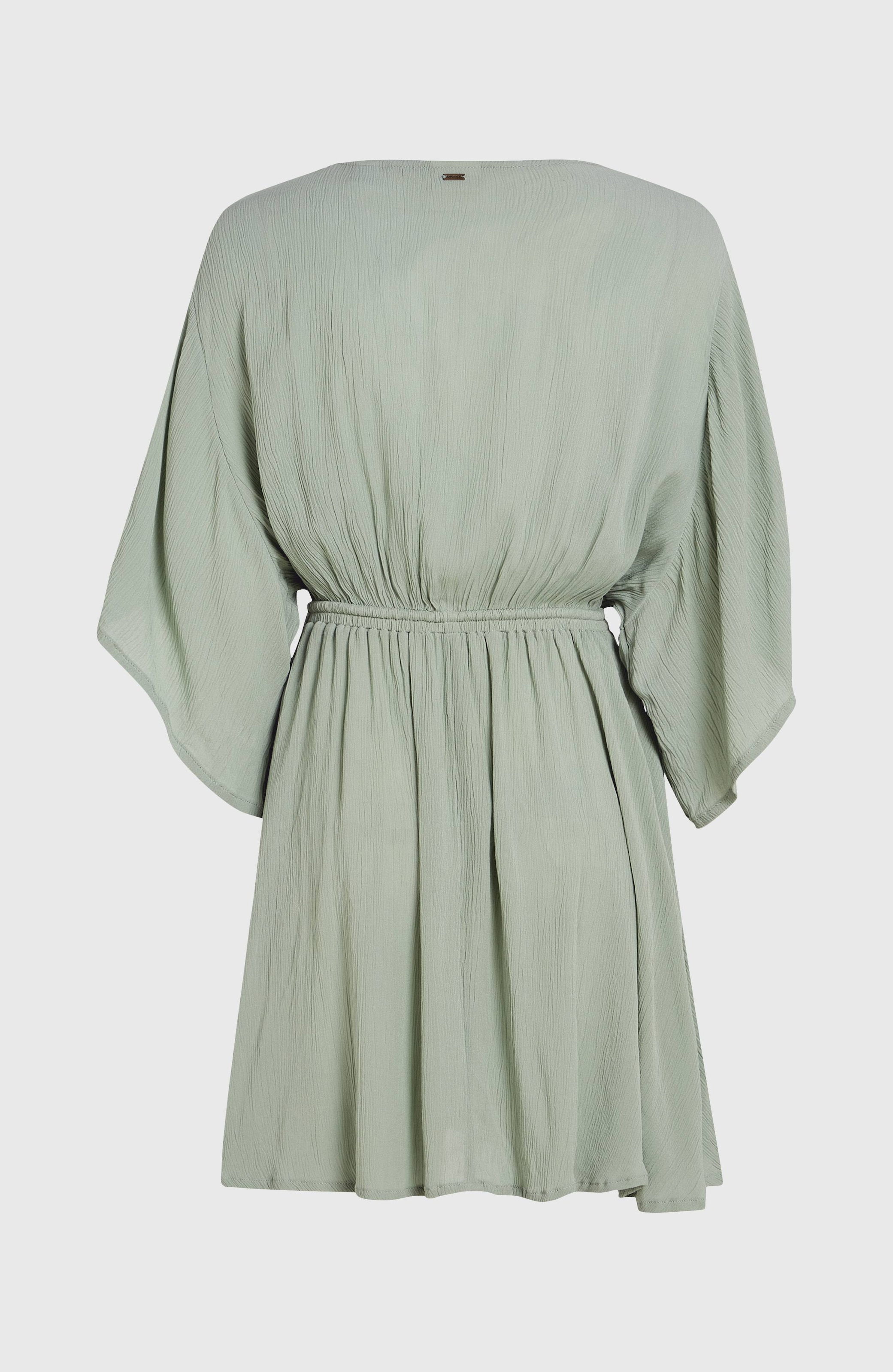 O'Neill Strandkleid »ESSENTIALS TOKEENA COVER UP« mit Spitzendetails am Ausschnitt, locker sitzender Schnitt