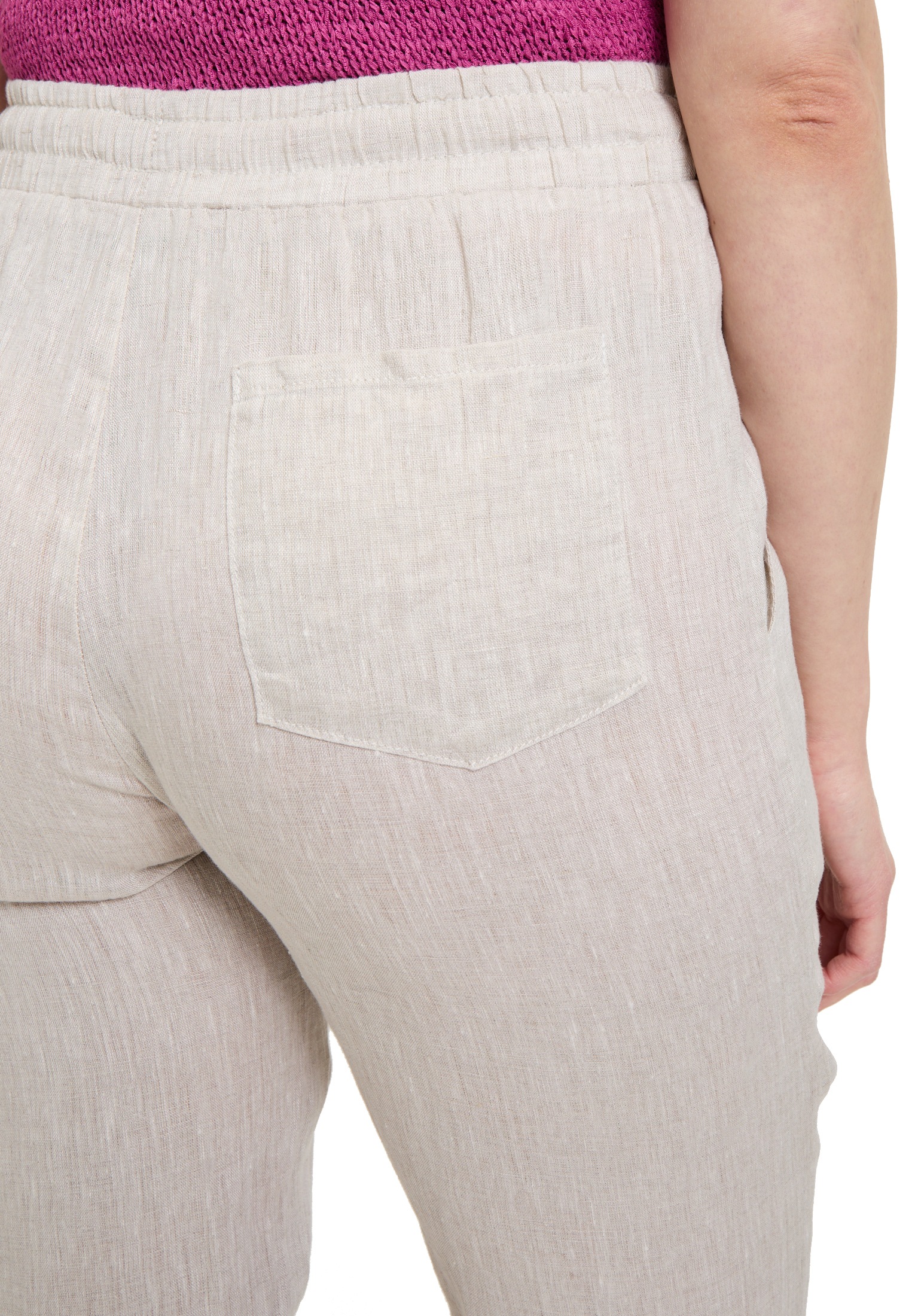 Cartoon Leinenhose »Leinenhose mit Tunnelzug«