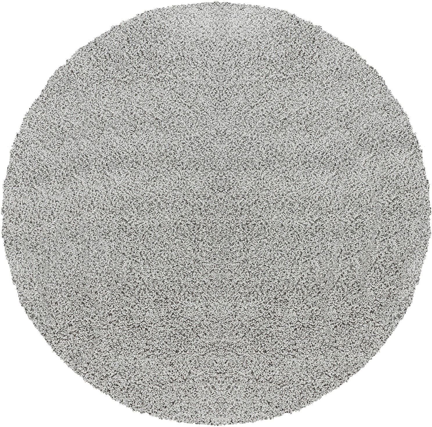Livabliss Hochflor-Teppich »BORACAY«, rund, 37 mm Höhe, Flauschig, Langflor, Weich, Wohnzimmer Flurteppich, Grau