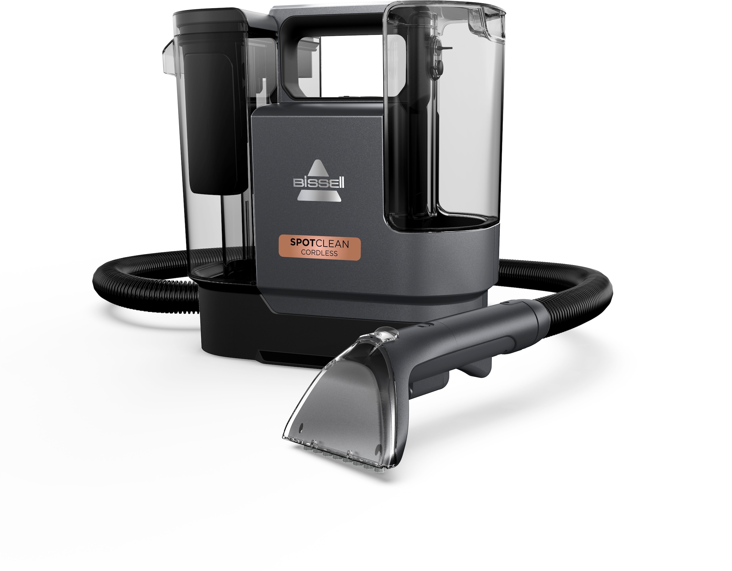 Bissell Wasch-Sauger »3681N SpotClean Cordless, leicht, klein, kabellos, Dual-Tank«, 12kPa, reinigt Flecken auf Teppich, Polster, Autositz & Gartenmöbel