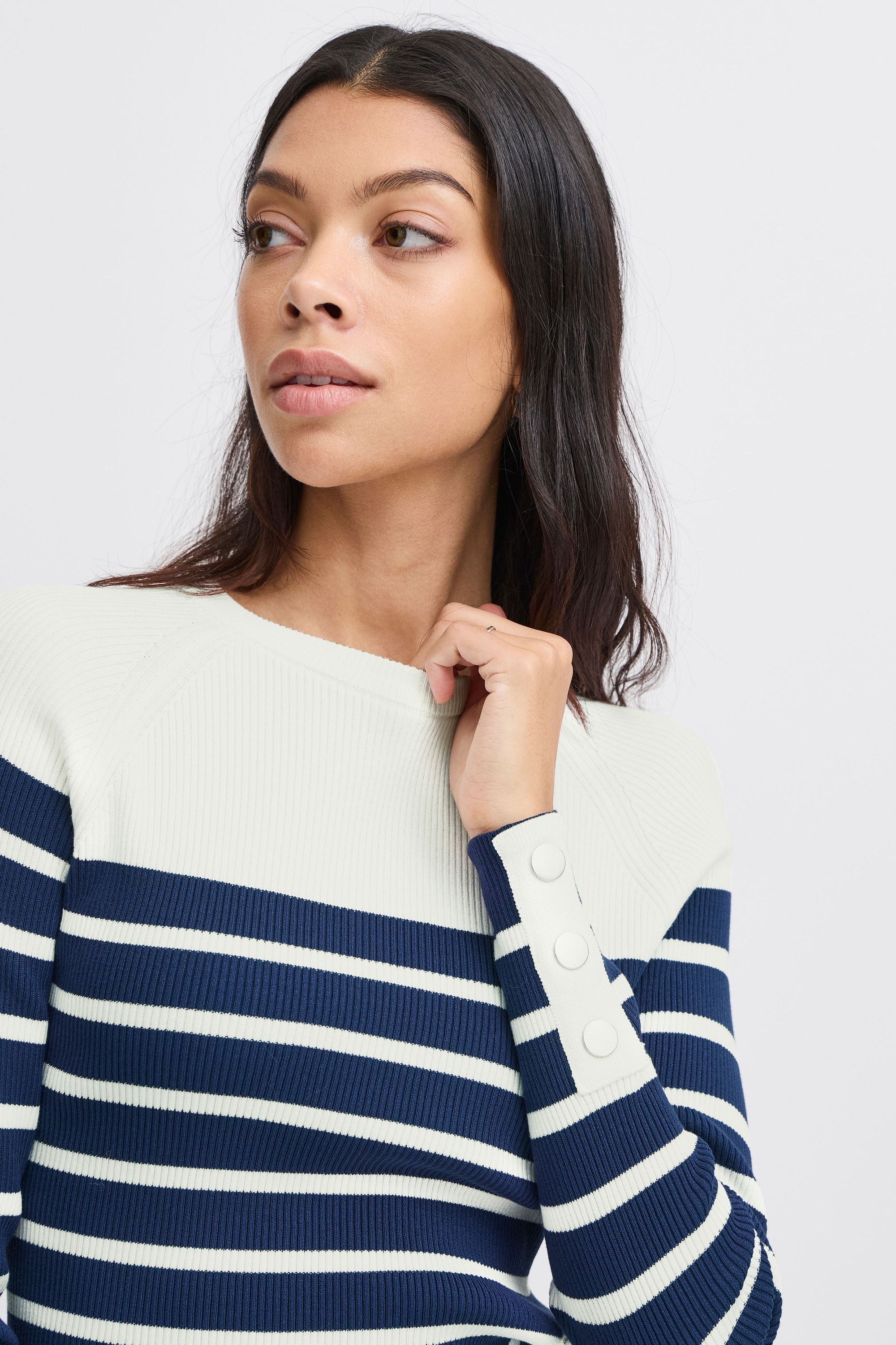 b.young Strickpullover »Strickpullover BYMMMORLA SLIM RAGLAN -«