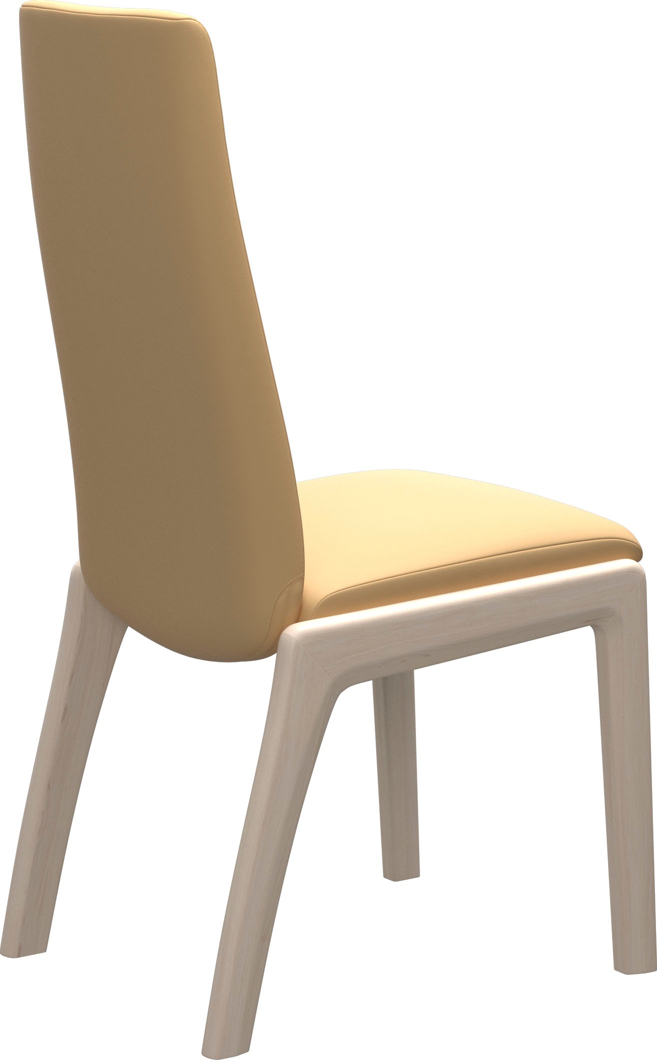 Stressless® Polsterstuhl »Laurel«, Leder BATICK, High Back, Größe M, mit abgerundeten Beinen in Eiche gekalkt