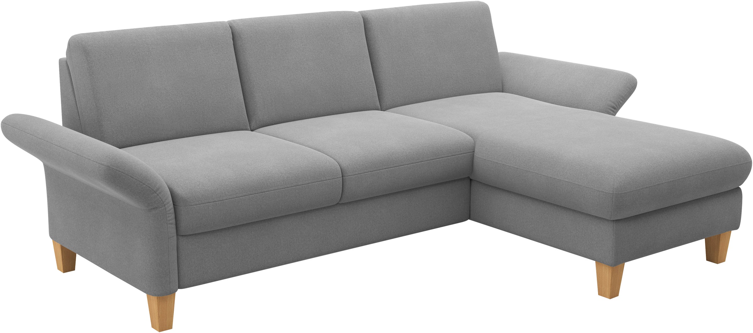 Home affaire Ecksofa »Rochelle, L-Form«, wahlweise mit Armteilverstellung, Bettfunktion und Bettkasten