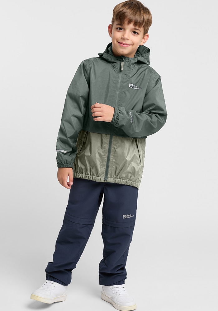 Jack Wolfskin Regenjacke »RAINY DAYS 2L JKT K«, mit Kapuze