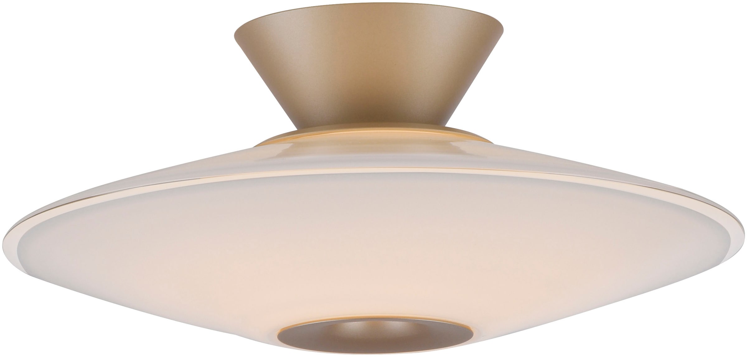 Paul Neuhaus LED Deckenleuchte »ELIPSA« LED-Board 1 Stk. Warmweiß Dimmfähig über separaten Tronicdimmer, Opalglas