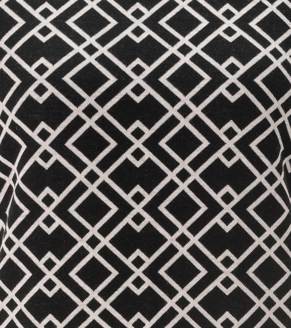 Aniston SELECTED Jerseykleid mit trendiger Jaquardmusterung - NEUE KOLLEKTION