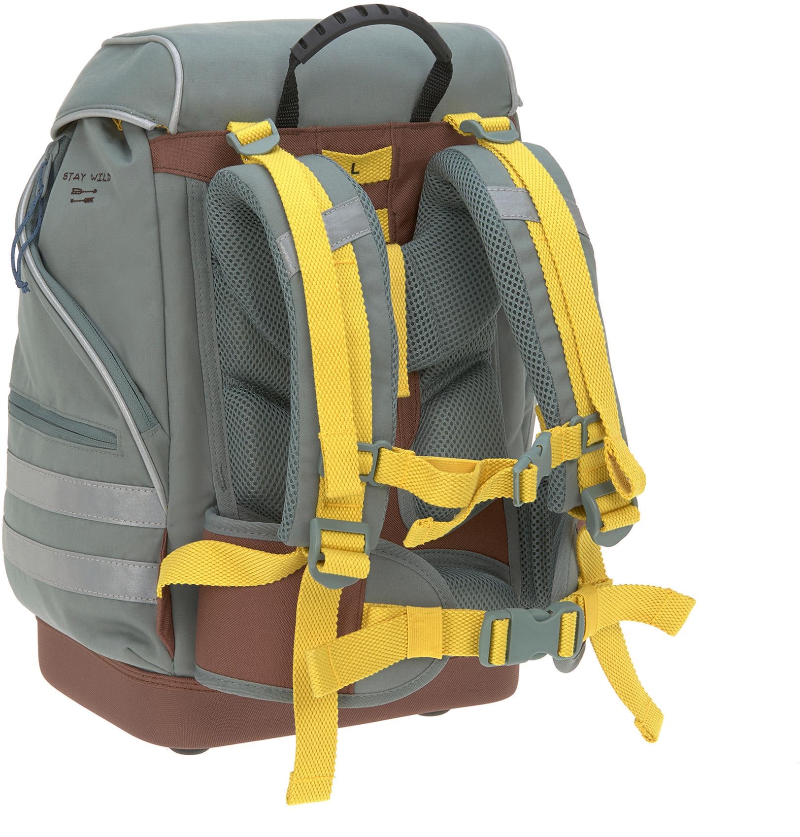 LÄSSIG Schulranzen »Adventure, Bus«, 3M™ Scotchlite™ Reflektoren,  PETA-approved vegan bei ♕