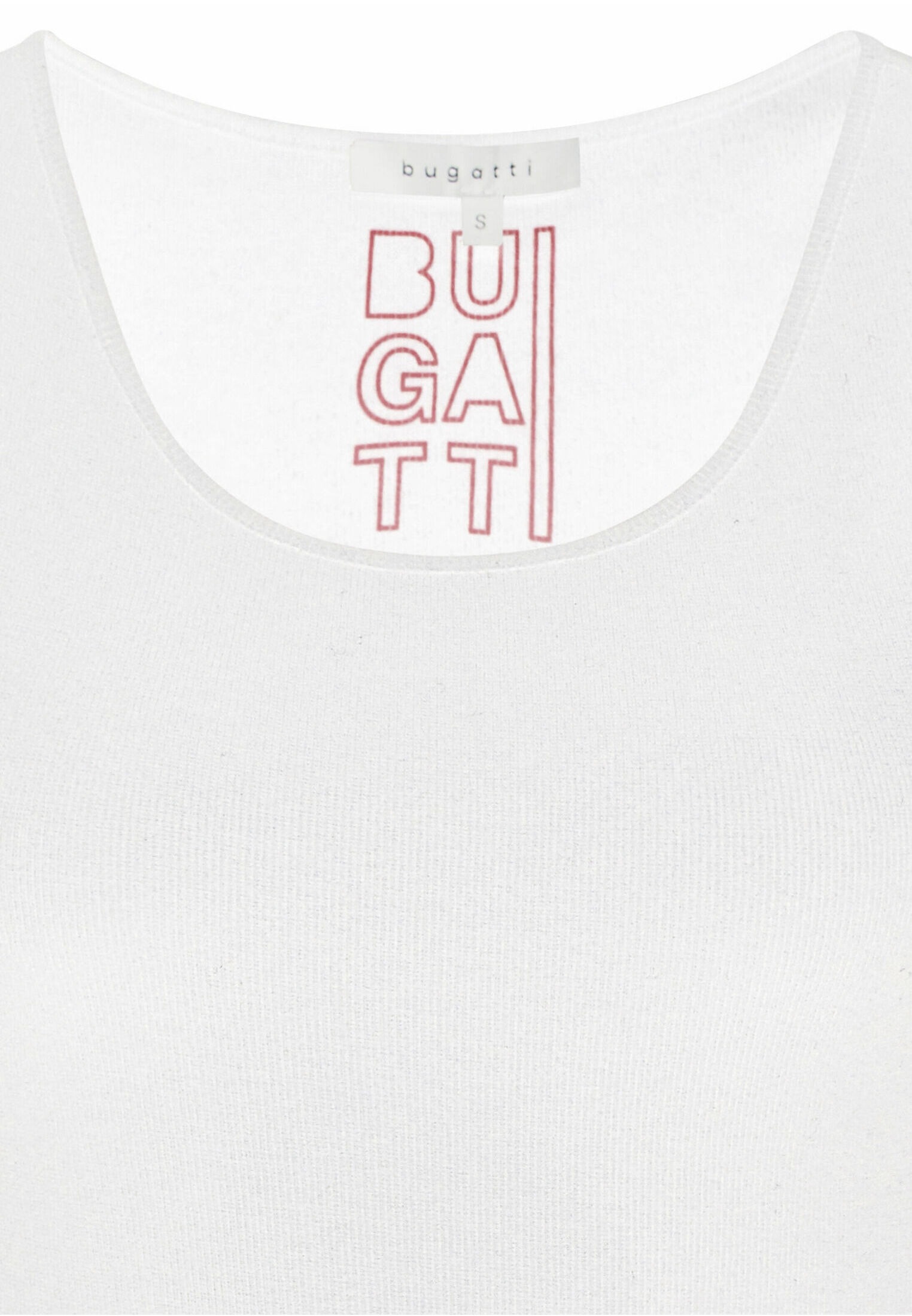 bugatti T-Shirt, mit Elasthananteil