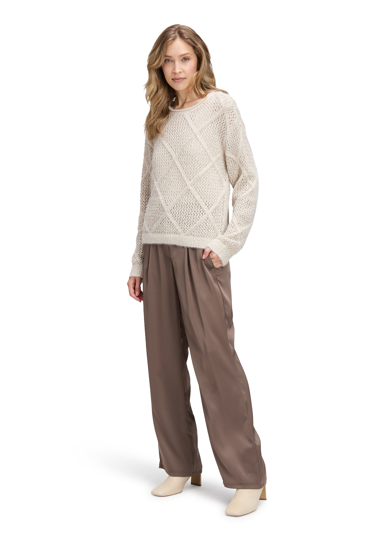 Betty Barclay Strickpullover »Strickpullover mit Effektgarn«