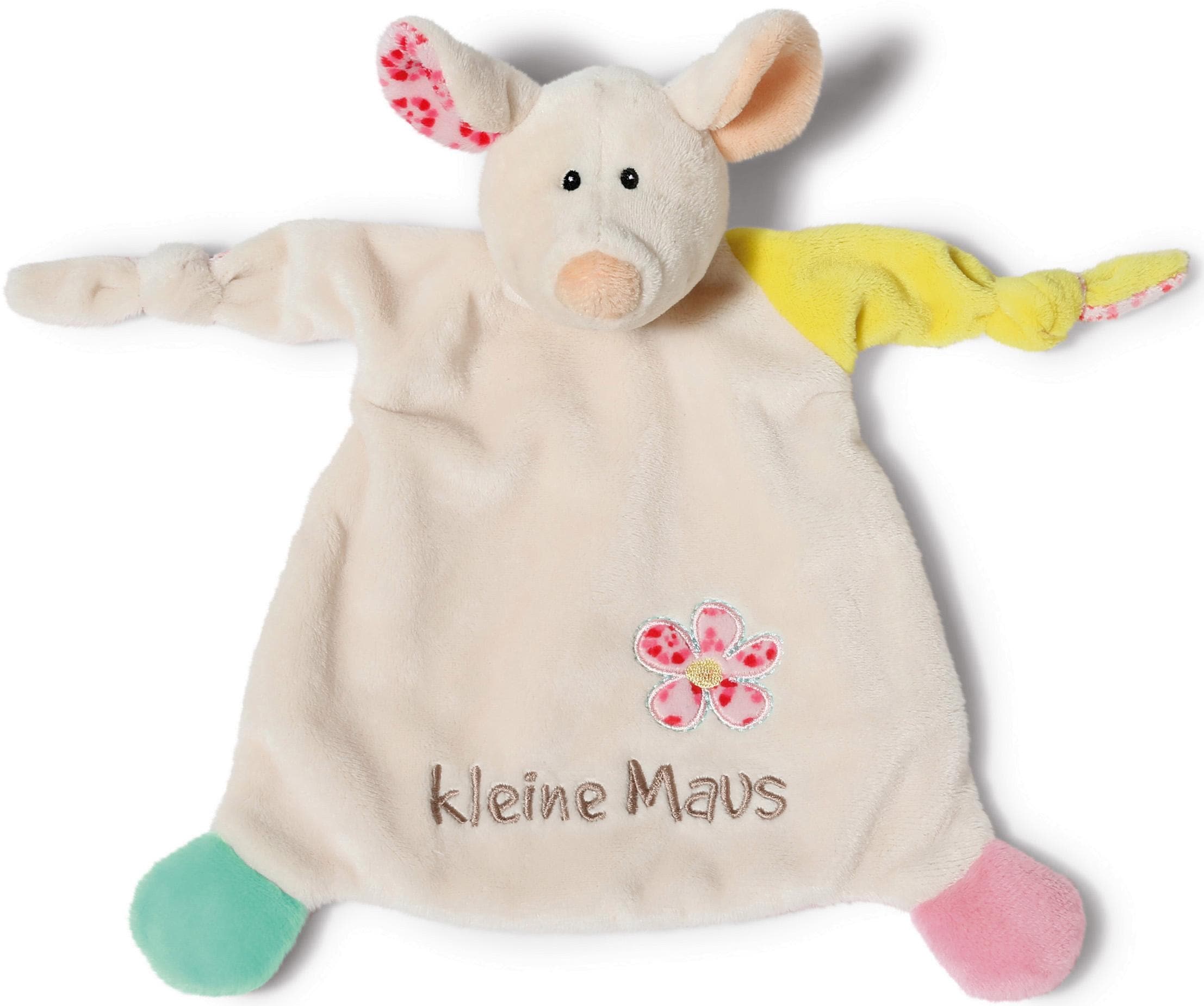 Nici Schmusetuch »My First NICI Kollektion, Maus Mincy, kleine Maus«, mit aufgestickten Augen