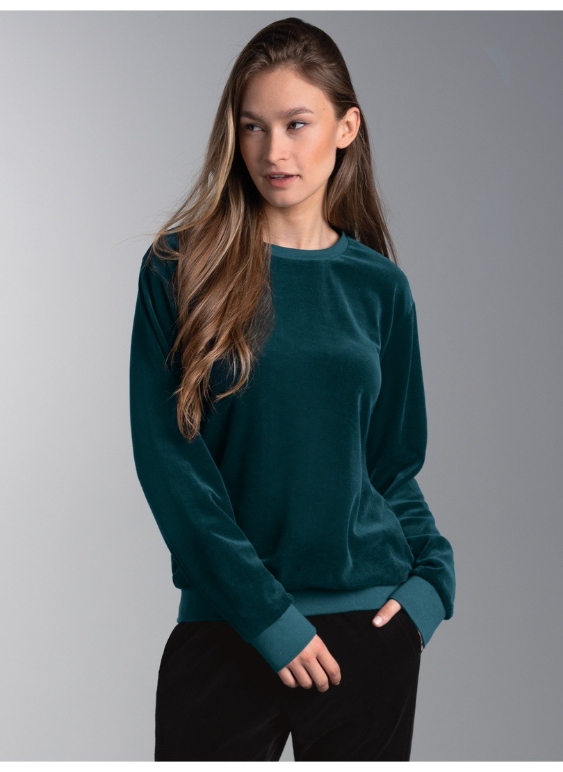 Trigema Sweatshirt »TRIGEMA Nicki-Shirt«
