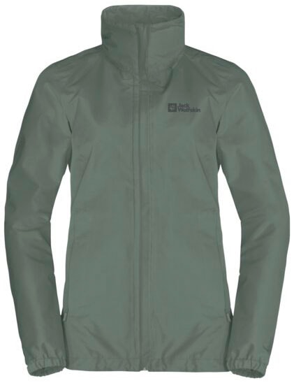 Jack Wolfskin Funktionsjacke »STORMY POINT 2L JKT W«, mit Kapuze, mit verstaubarer Kapuze, wasserdicht, atmungsaktiv und winddicht