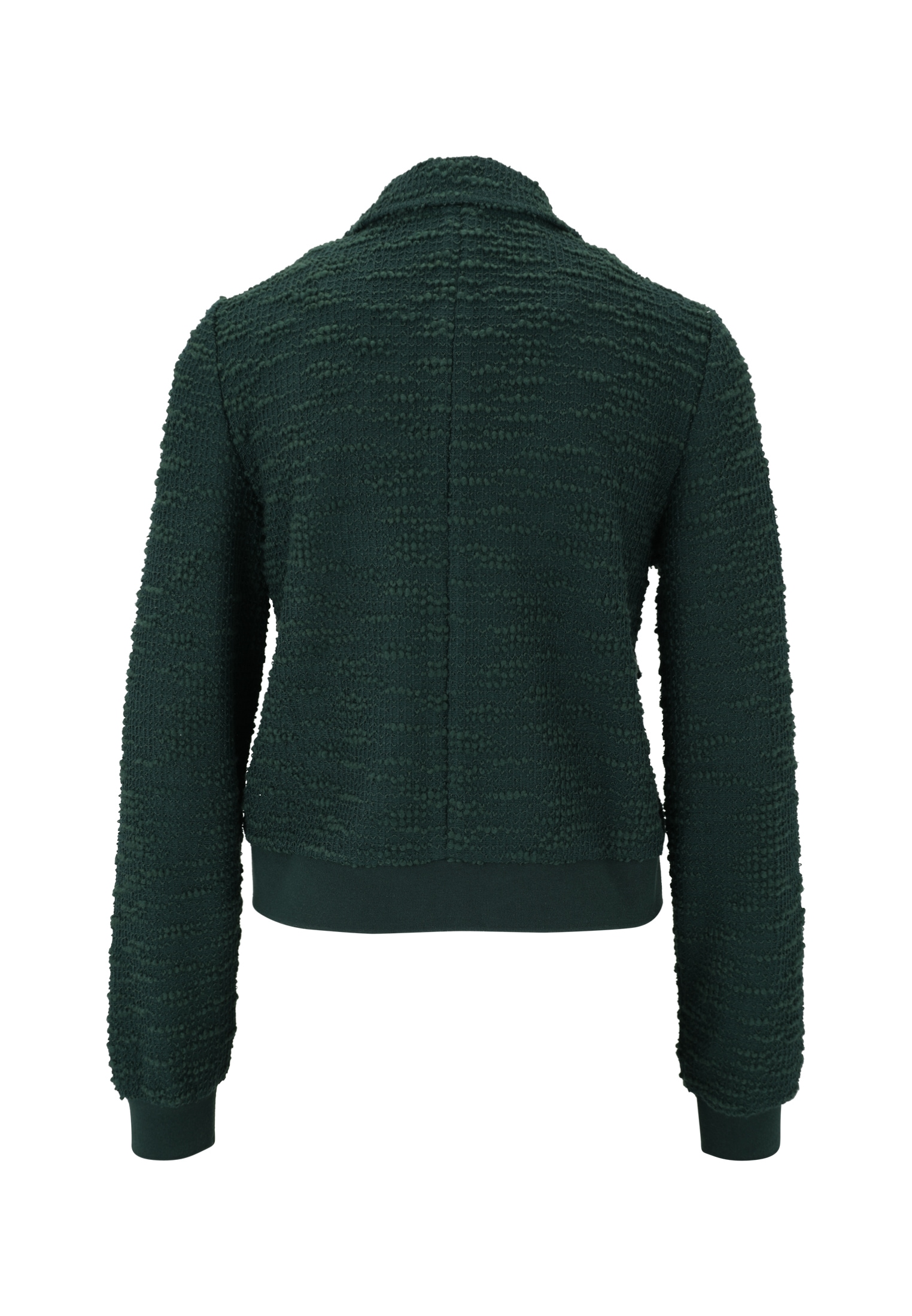 Zero Jackenblazer »Bouclè -Jacke mit Reißverschluss«