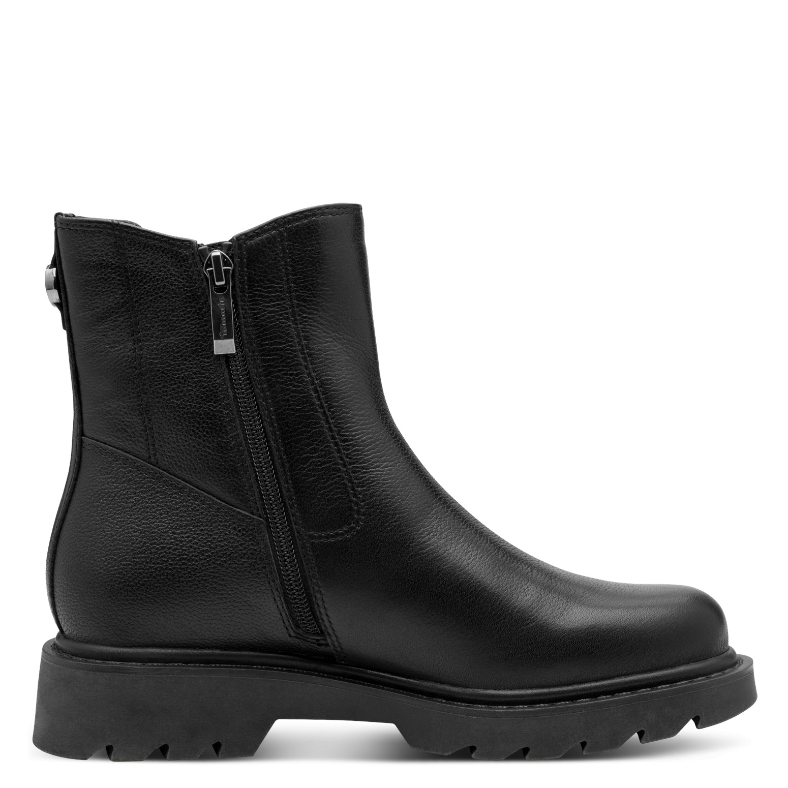 Tamaris Chelseaboots  , Blockabsatz, Stiefelette mit Stretcheinsatz an der Außenseite